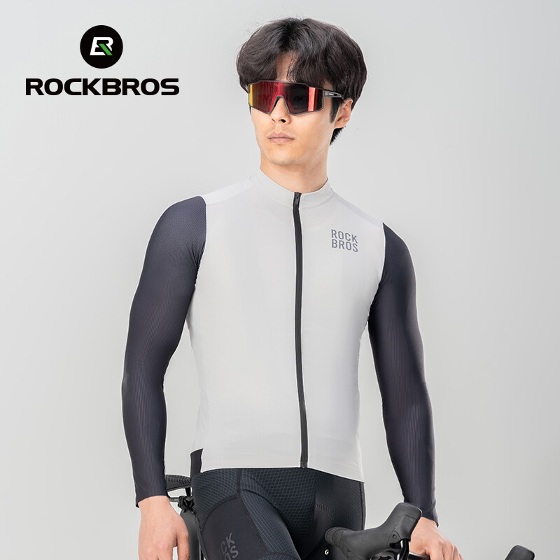 ROCKBROS Cycling Jersey Summer MTB Road Breathable Comfort Racing Bicycle Shirt
