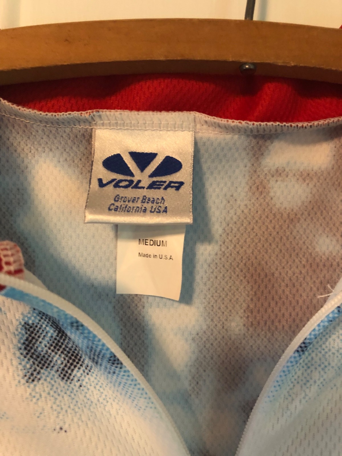 Voler bike cycling jersey EUC Medium MS 150 bike tour ride like you mean it