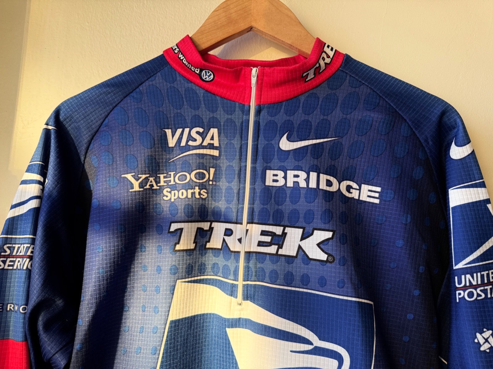 Vintage USPS Trek Nike Cycling Jersey
