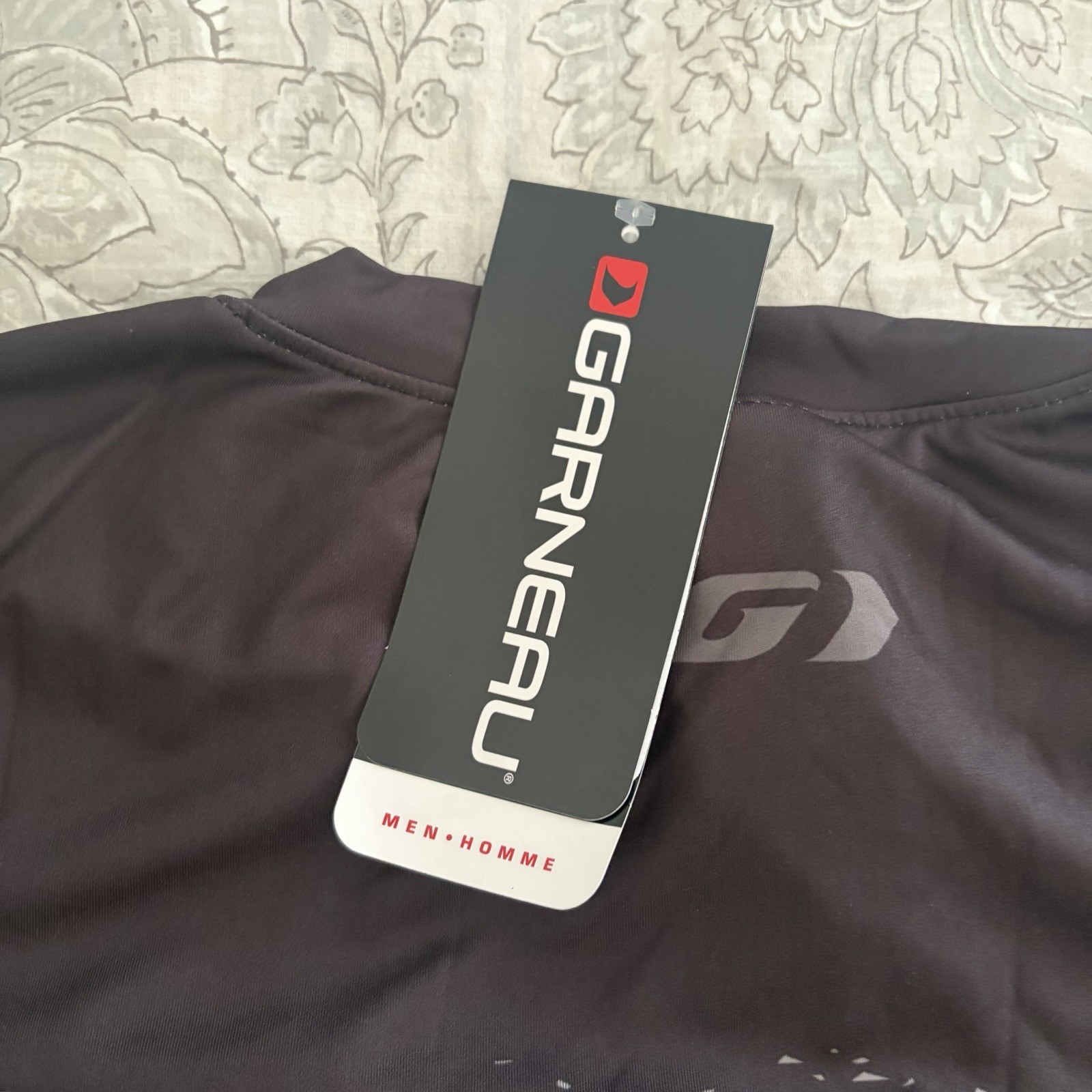 NWT Black LOUIS GARNEAU ‘Team T’ 26059 Jersey Cycling Mtb S/S Men’s Medium