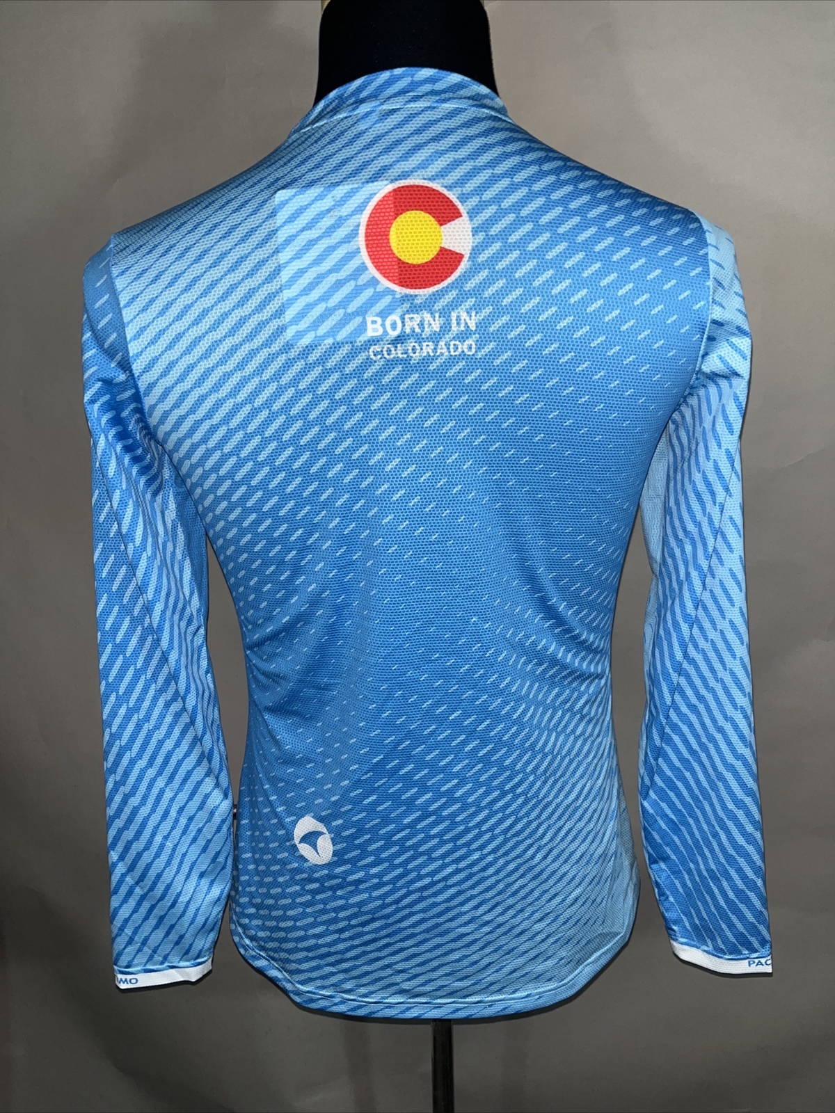 NWT Pactimo Mens Blue Long Sleeve Jersey Shirt Sz Small New