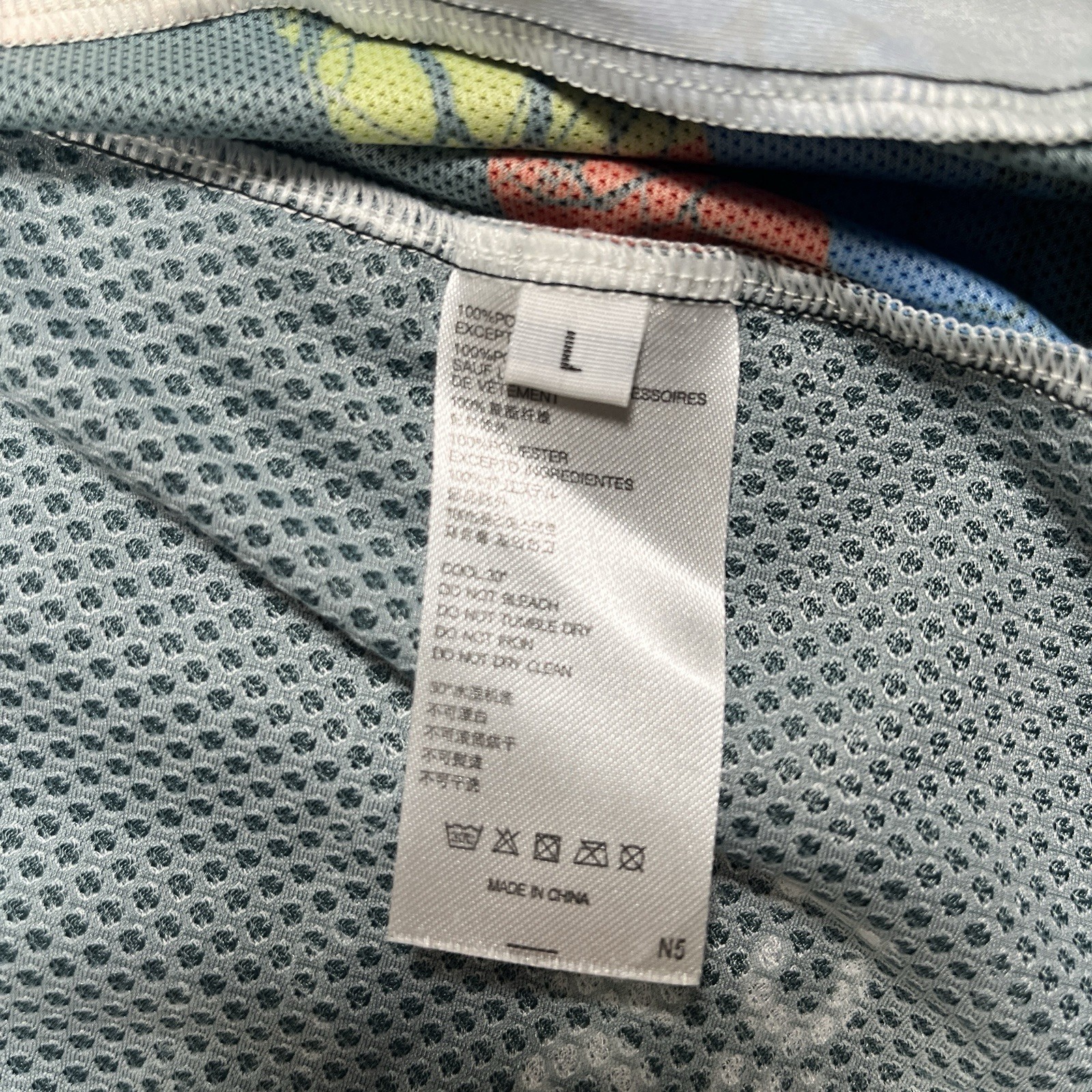 HyperThreads Cycling Bicycle Jersey Men Size L Tree Silhouette Full Zip/Pockets