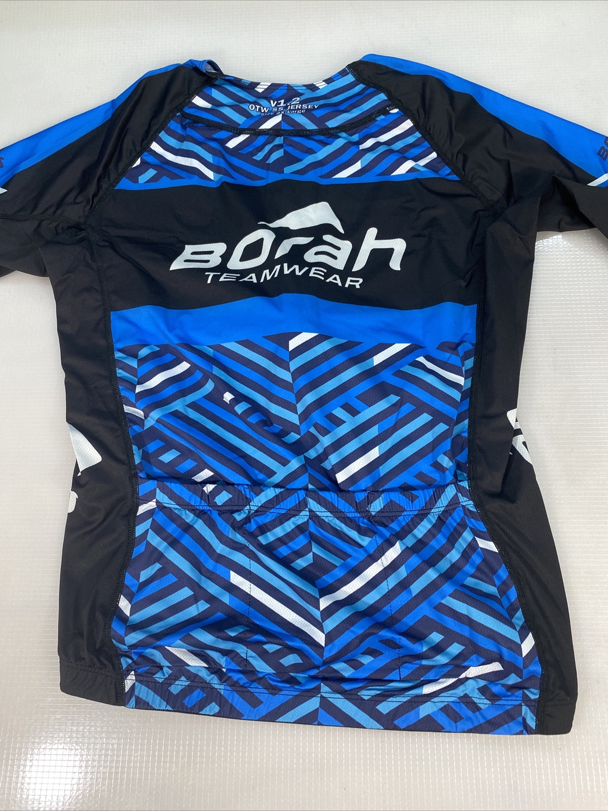 Borah Teamwear mens OTW cycling jersey 2XL XXL (8301-38)