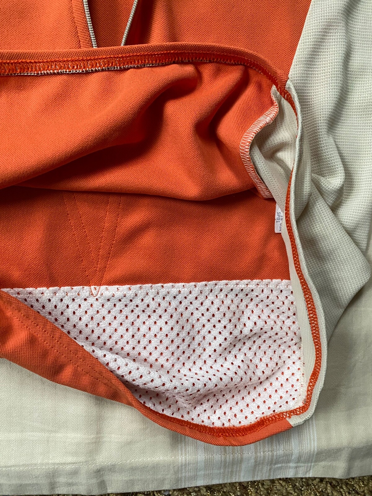 Vintage Patagonia Capilene Terra Salmon Colored Women’s Cycling Jersey Sz M NEW