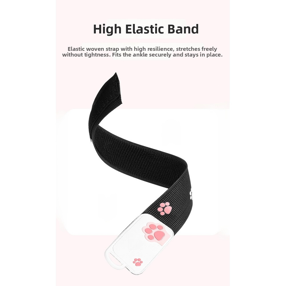 Secure Fit Cycling Leg Bands Adjustable Ankle Straps PVC Nylon Reflective