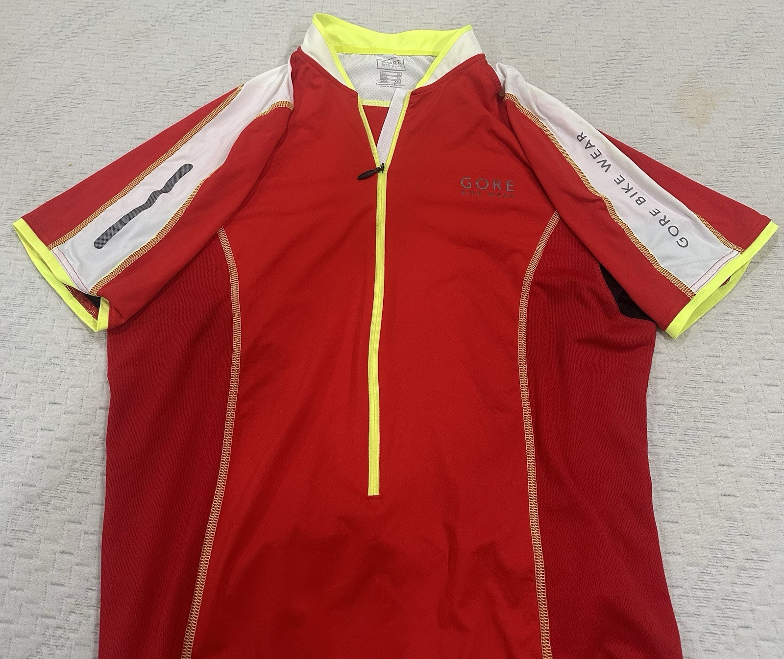 Gore Bike Wear Cycling Jersey XL Shirt Mens 3/4 Zip – Back Pockets