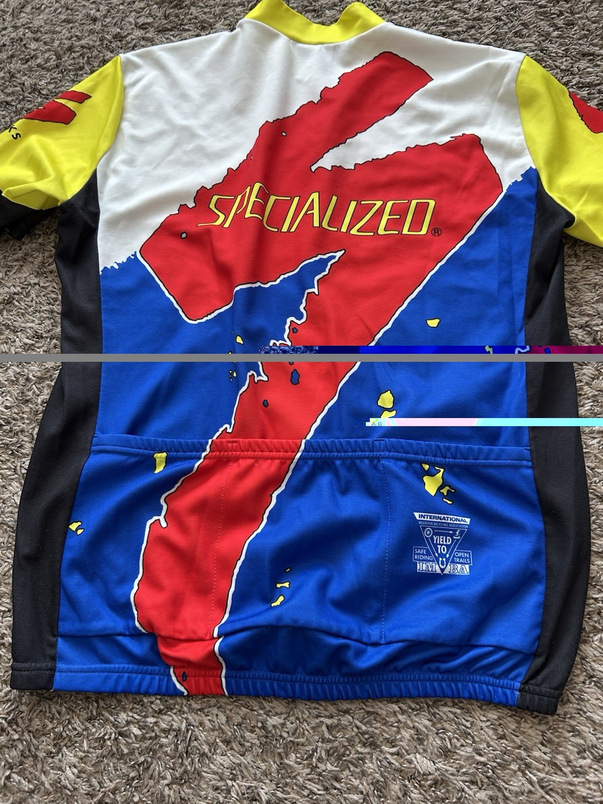 Vintage Specialized Cycling Jersey World Champion Norba 1992 Long Sleeve 3XL