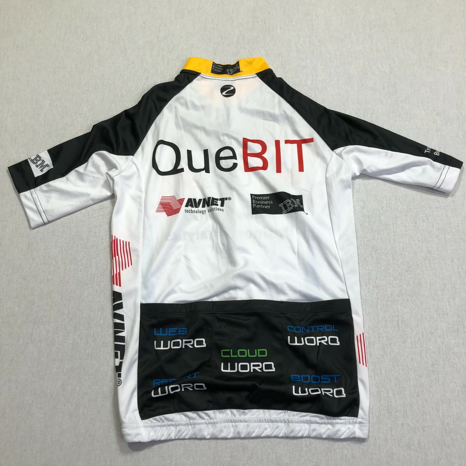 PFSSC 2005 Mens Small 100% Polyester Full Zip Cycling Jersey California Made. B3