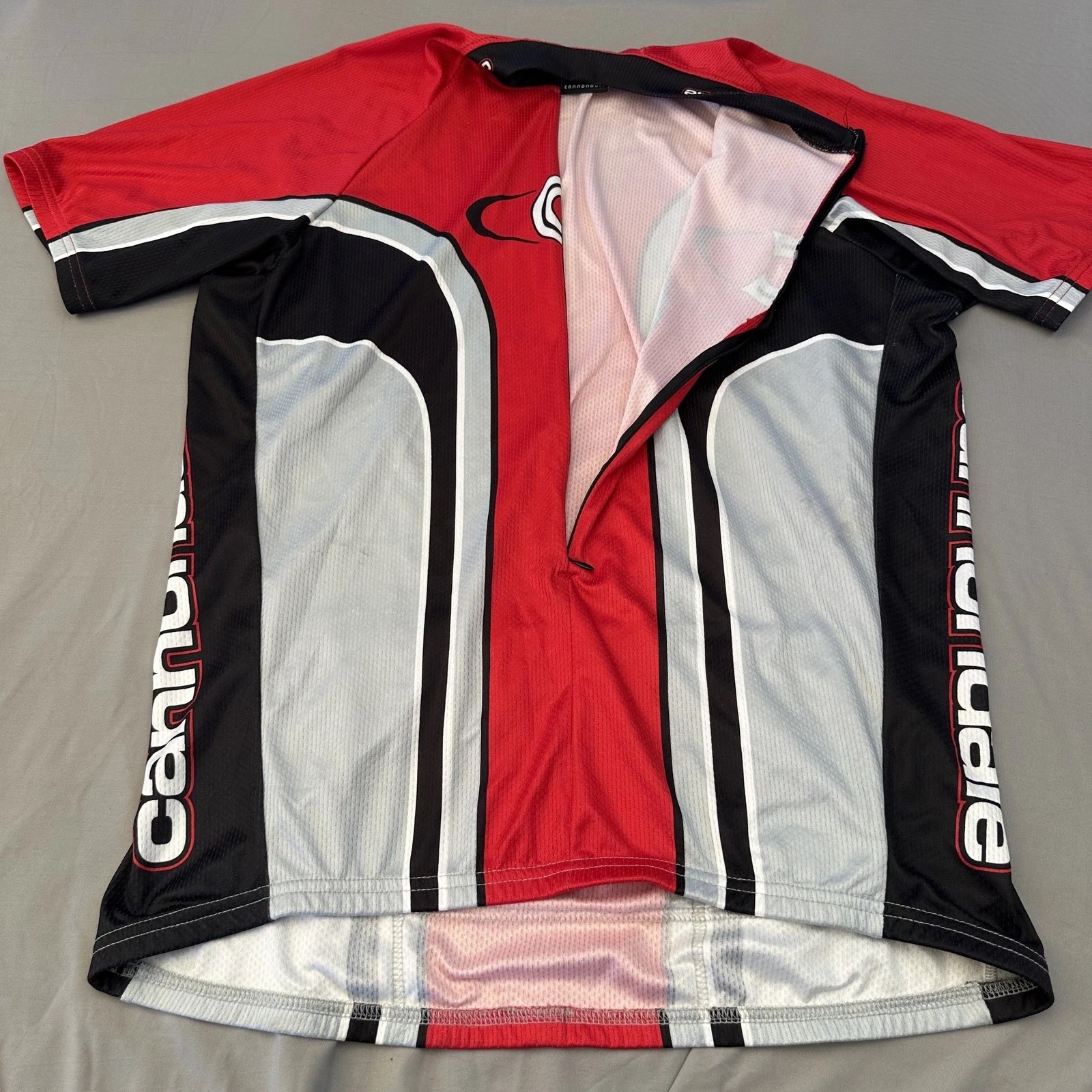 Vintage Cannondale Cycling Jersey Mens XL Made USA 90s Retro Bike Shirt
