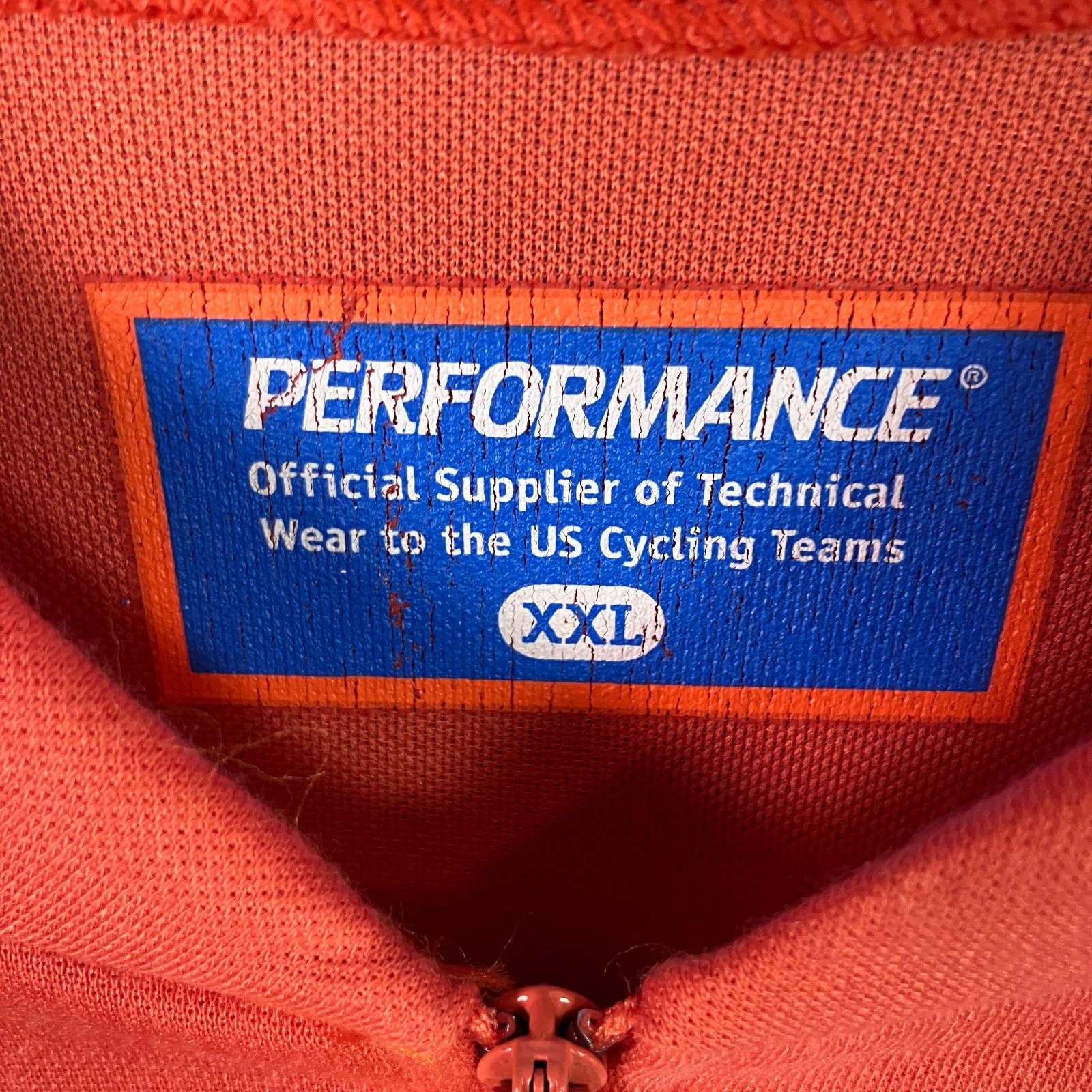 Performance Men’s Classic Series Short Sleeve Cycling Jersey Size XXL Copper NWT