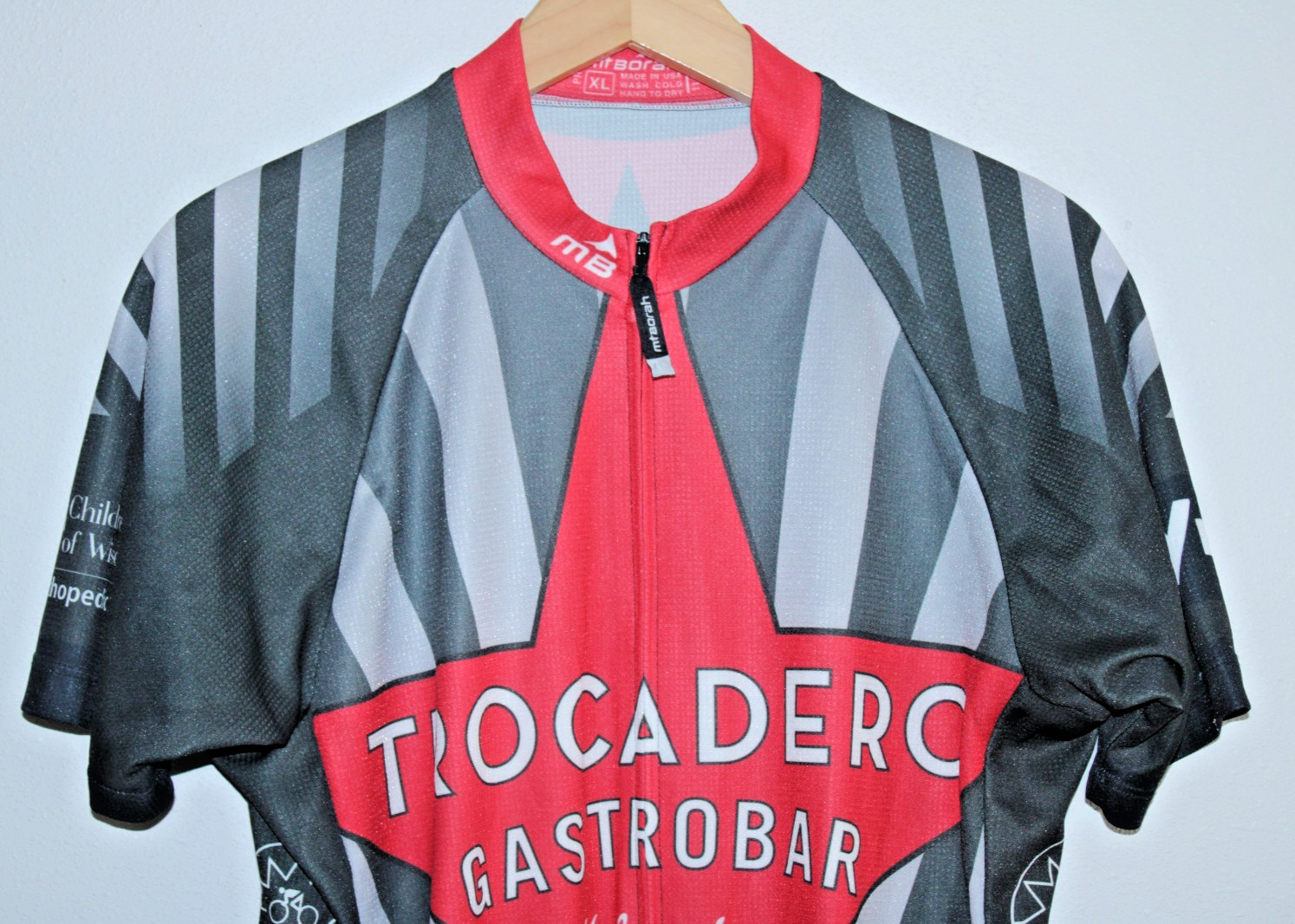 Mt Borah Pro Men’s Cycling Jersey X-Large Rear Pockets 44″ Chest 24/28″ T2B Race
