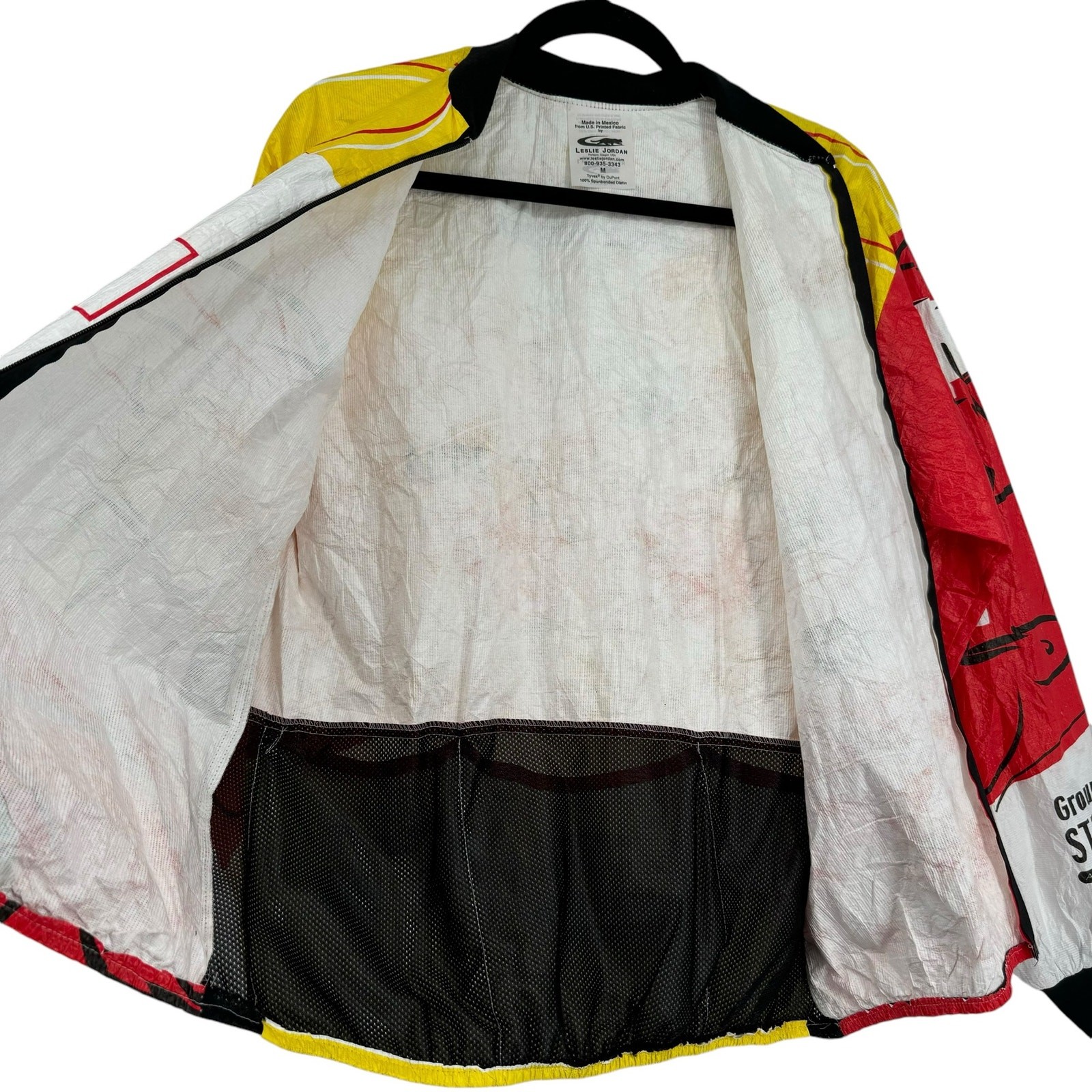 Vtg Leslie Jordan Cycling Jacket Seattle To Portland 2004 Full Zip Lightweight M