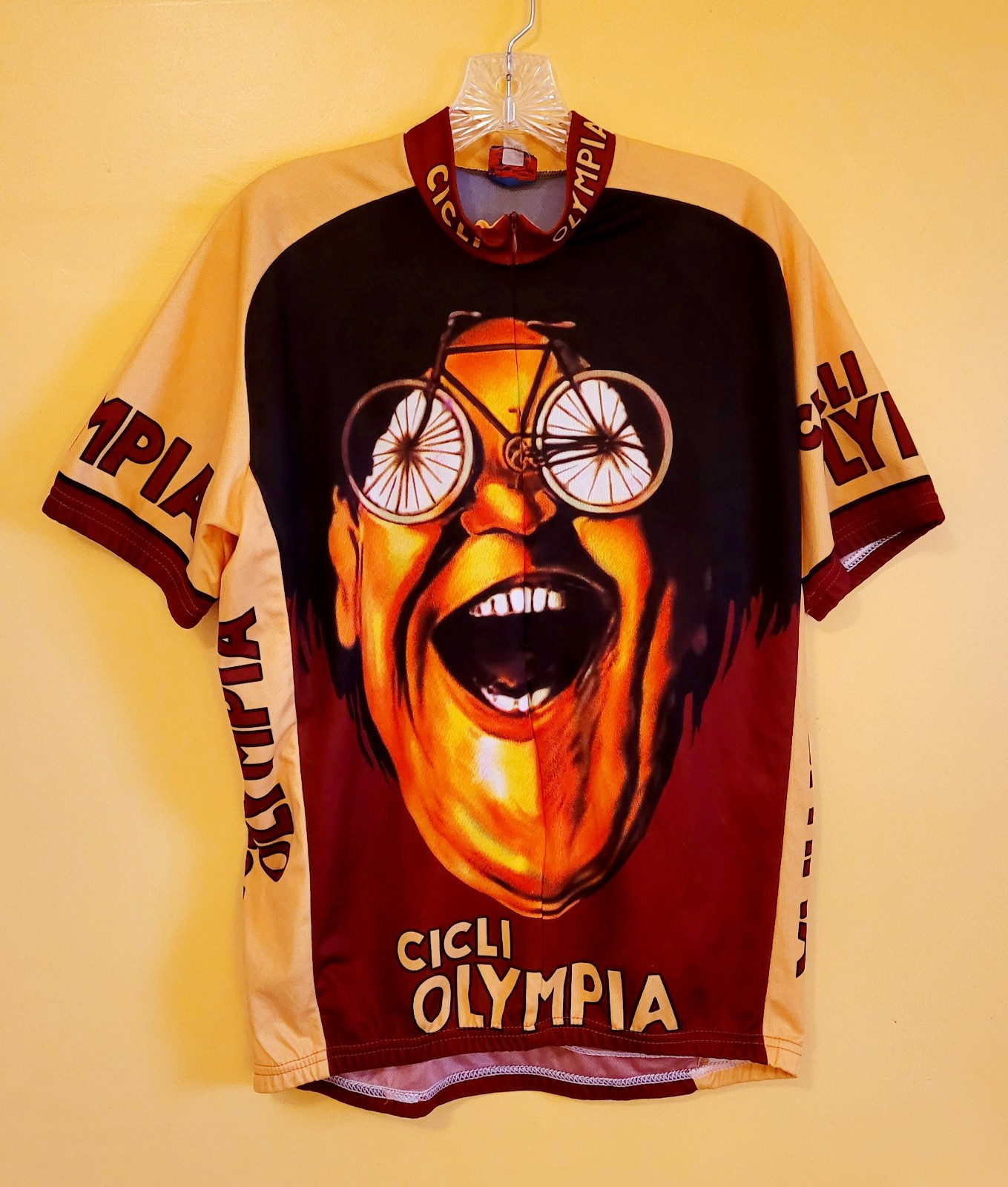 Cicli Olympia The Retro Image Apparel Cycling Jersey XL Pockets Free Shipping