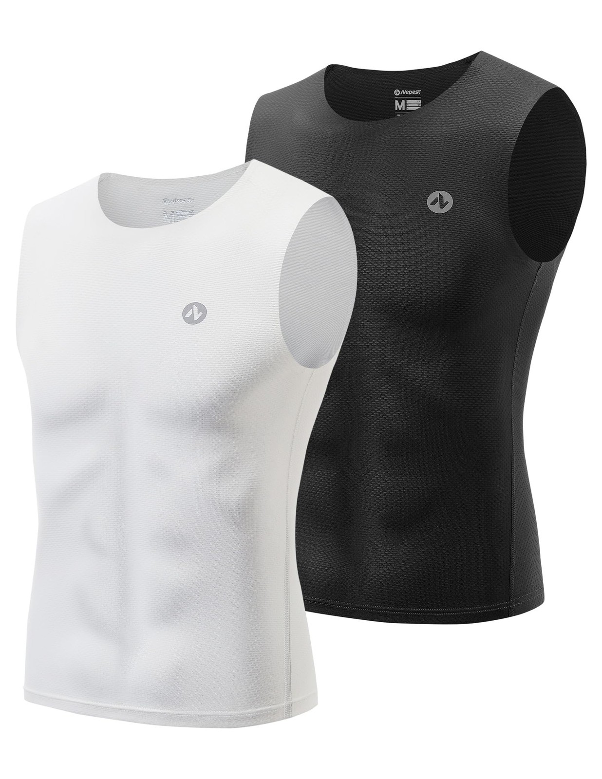 Men’s Cycling Base Layer Bike Mesh Undershirt Sleeveless Vests Lightweight Bi…