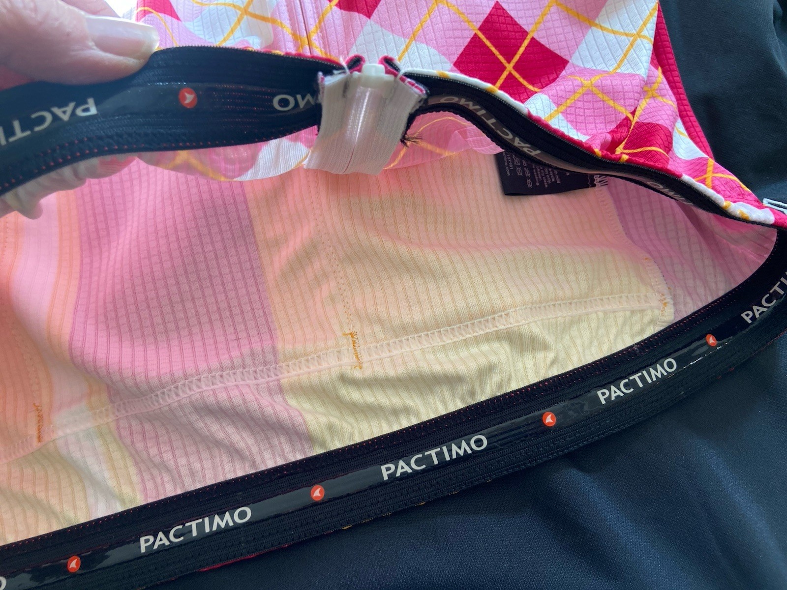 NWT Pactimo Full Zipper 3 Pocket Bicycle Cycling Jersey Shirt – Men’s Size M
