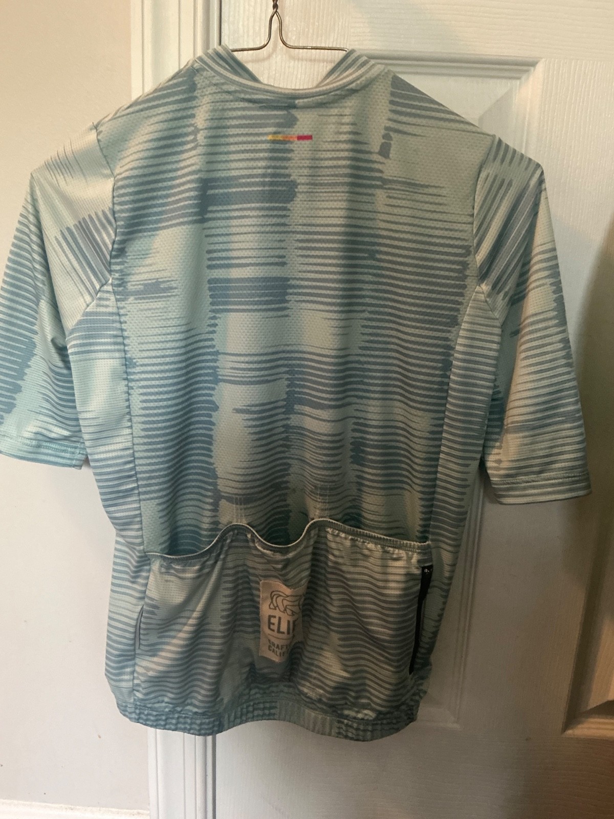 Eliel Men’s Solana Jersey SS Washboard – Small – Light Blue