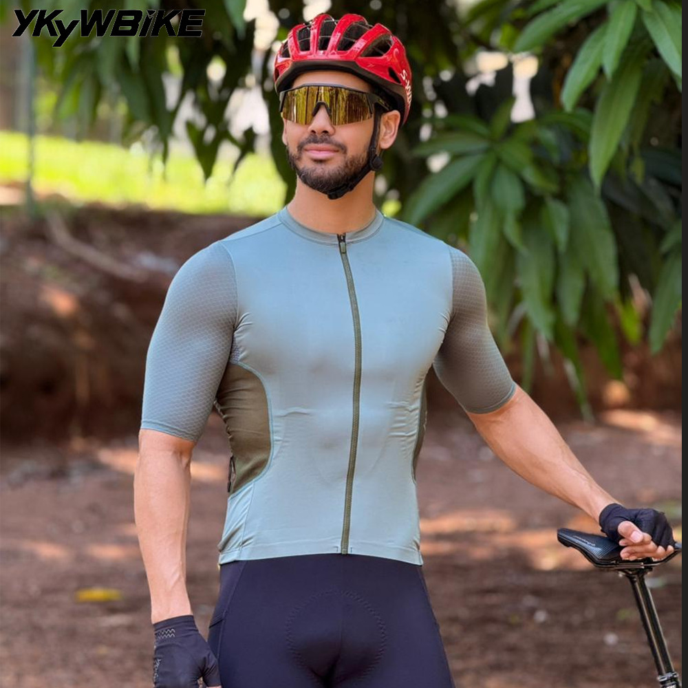 2025 Men Summer Cycling Jersey Velocity X-Cool Race Pro Honeycomb Bicycle Tops