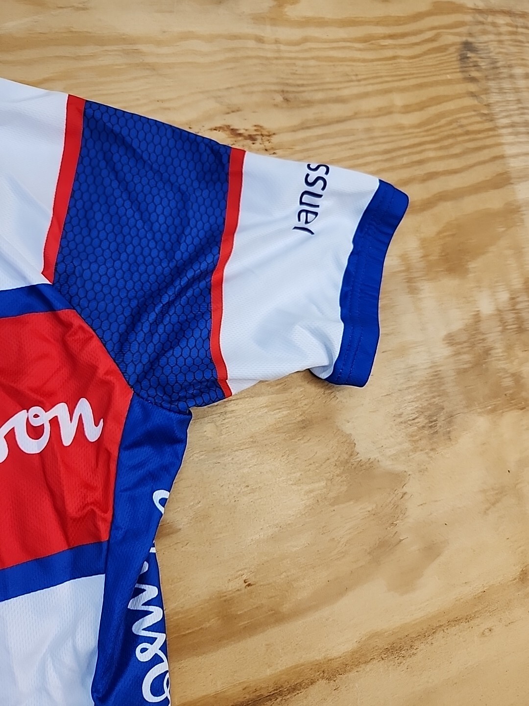Johnson & Johnson Unisex Small Full Zip Cycling Bike Jersey Peak 1 Sports