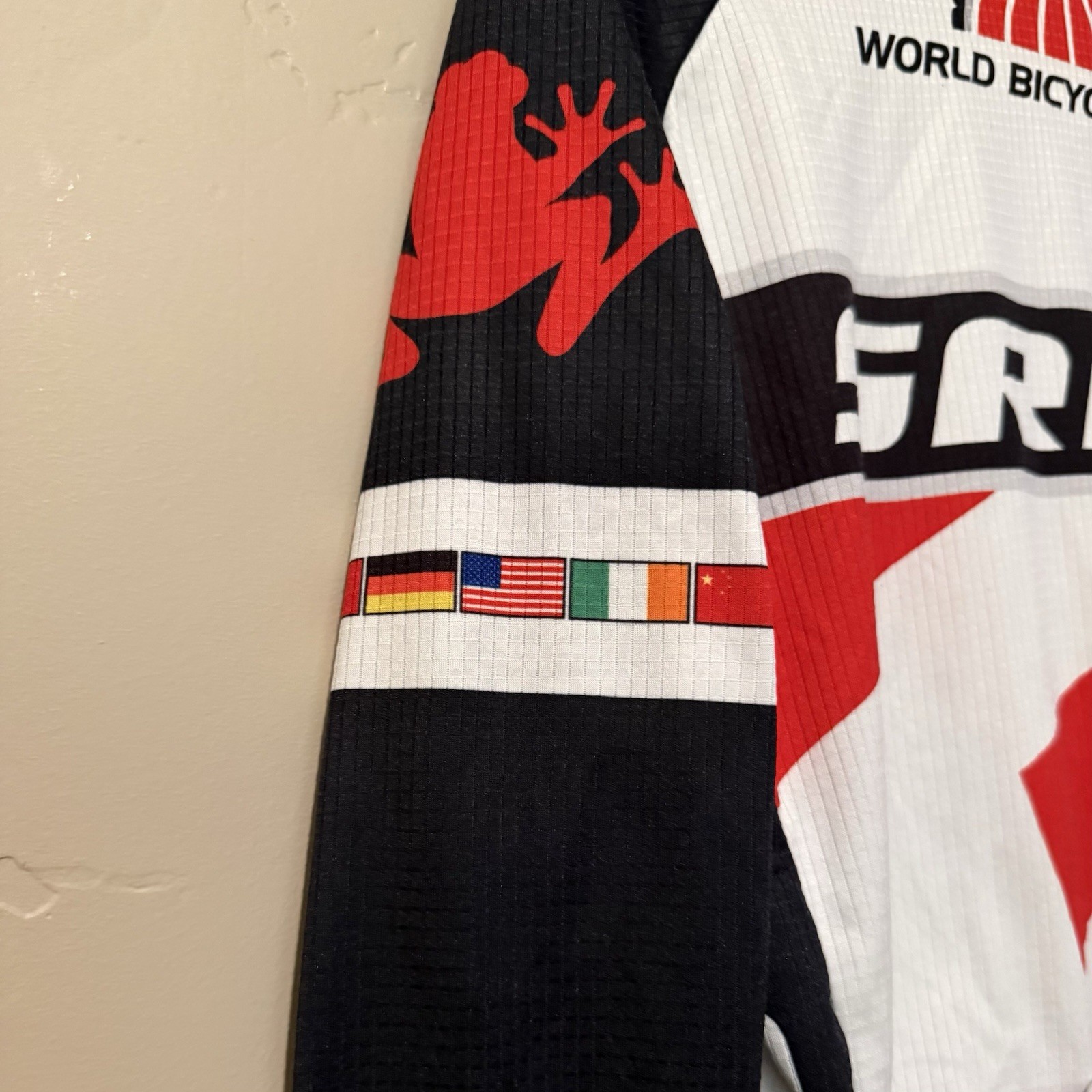 Voler SRAM Cycling Jersey Womens Medium White Pockets Full Zip World Bicycle