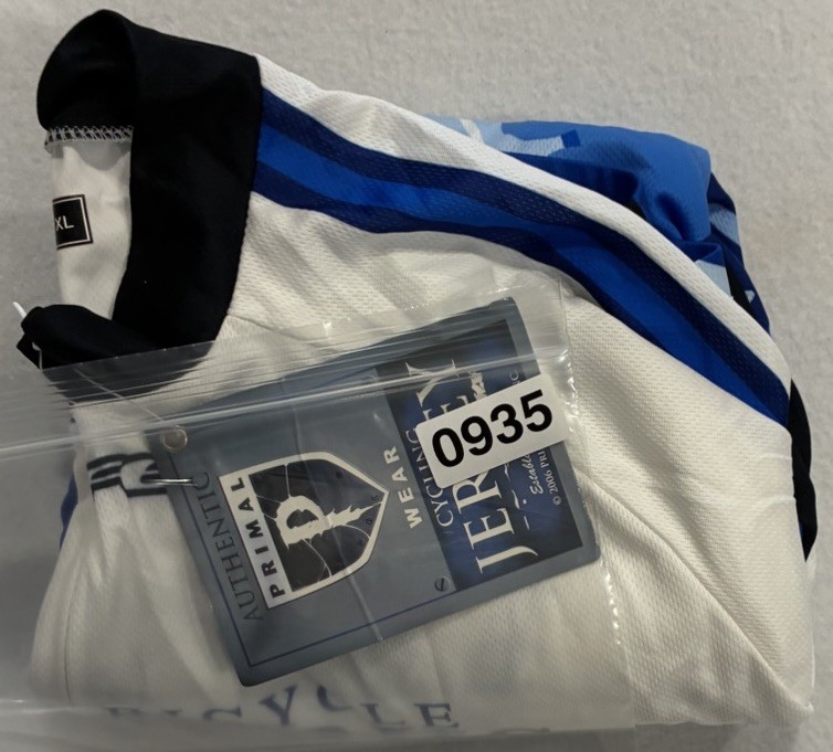 PRIMAL Men’s Cycle BICYCLE Jersey XL Bicycle Works Bermuda 1/4 Zip Pocket NWT
