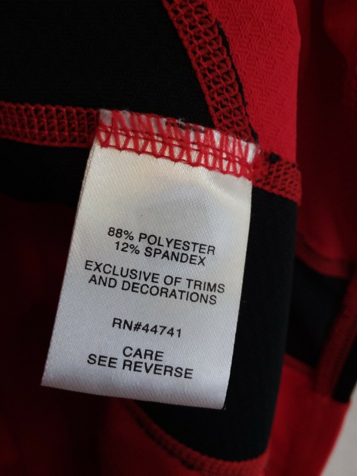 TRAYL 1/2 zip Cycling Jersey Mens Large Red/Black EUC