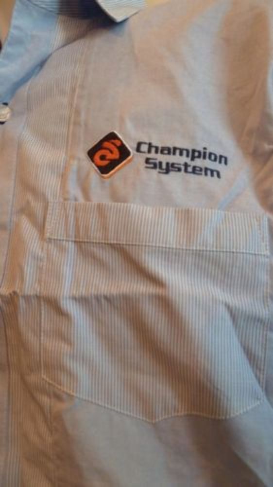 Official Champion System Pro Cycling Team Small Men’s Corporate L/S Shirt NEW