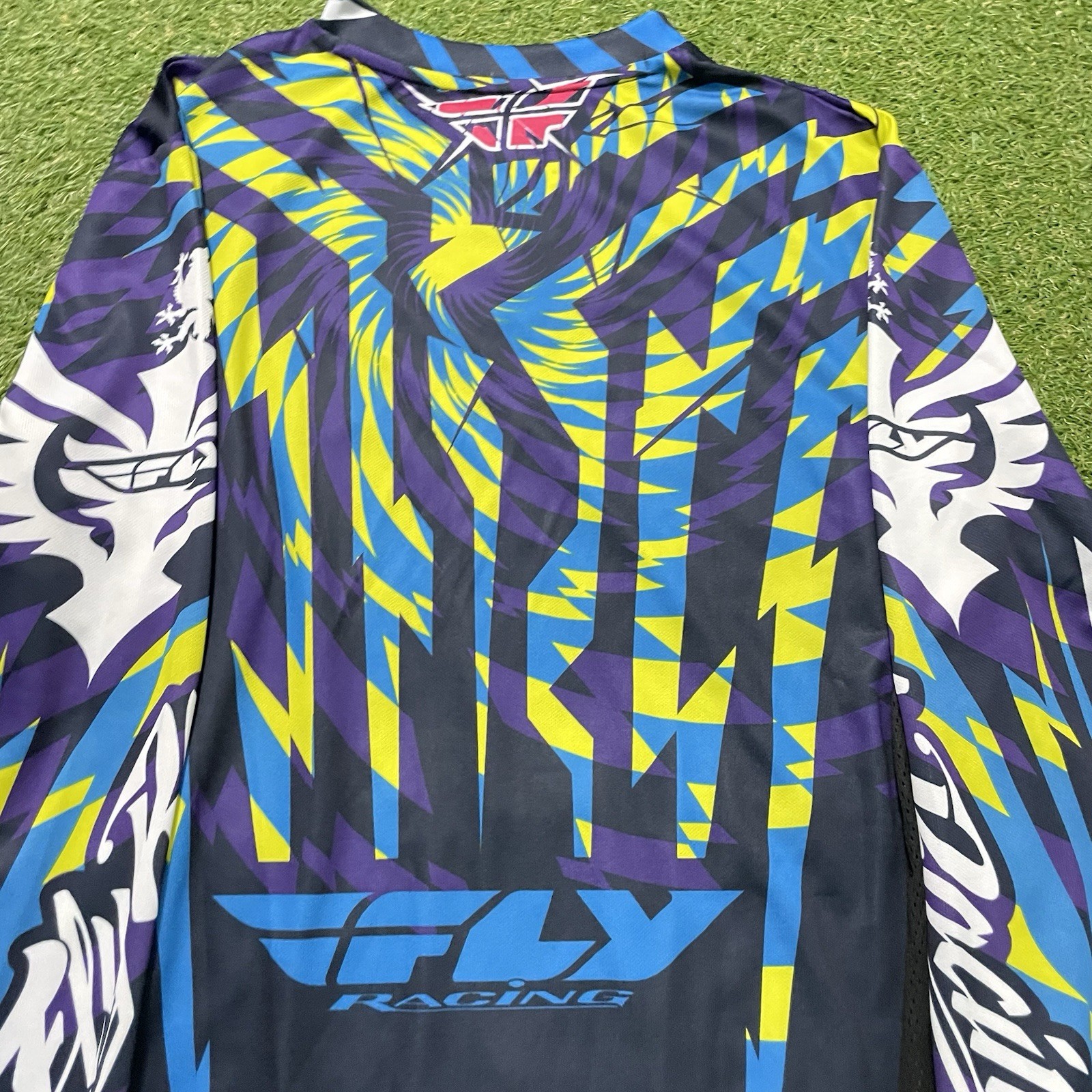 Fly Racing Kinetic Motocross Jersey Long Sleeve Shirt Men’s Size Medium M