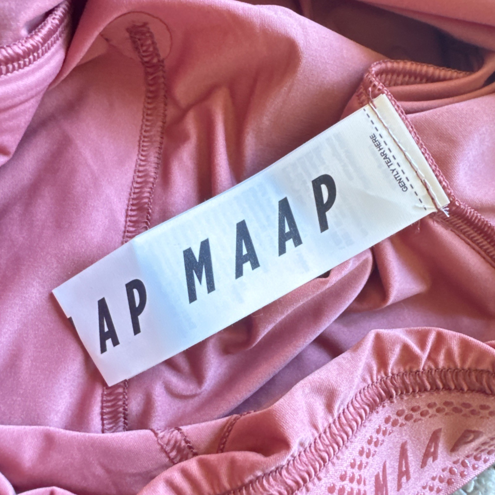 Women Cycling Jersey MAAP. Training jersey Size XXL Dusty Rose Rare
