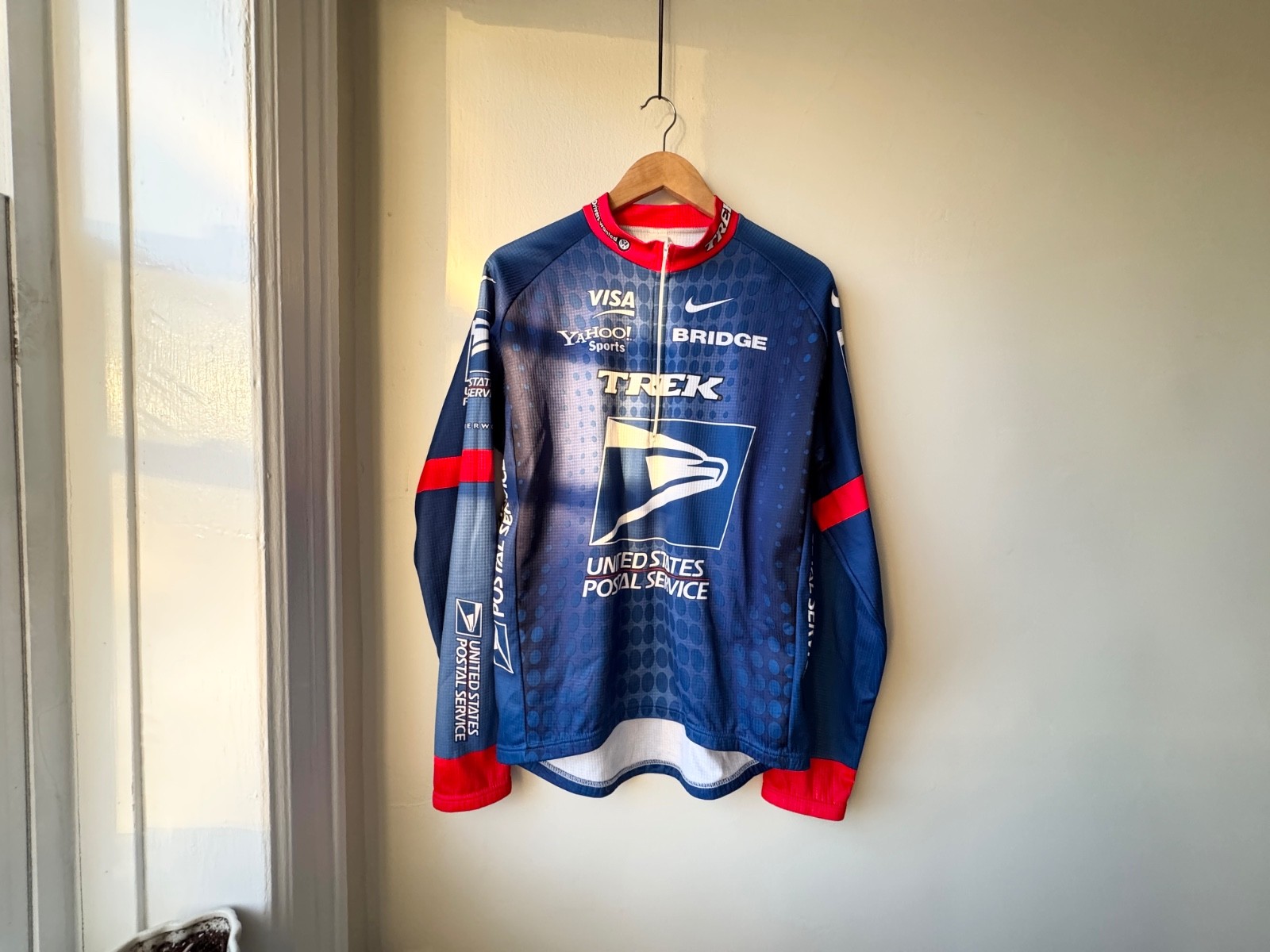 Vintage USPS Trek Nike Cycling Jersey