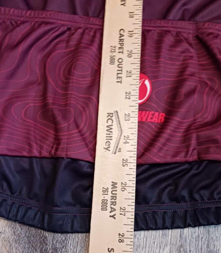 Nimblewear Good Dirt Cycling Bike Bicycle Jersey Mens Large Brown Zip New NWT ++
