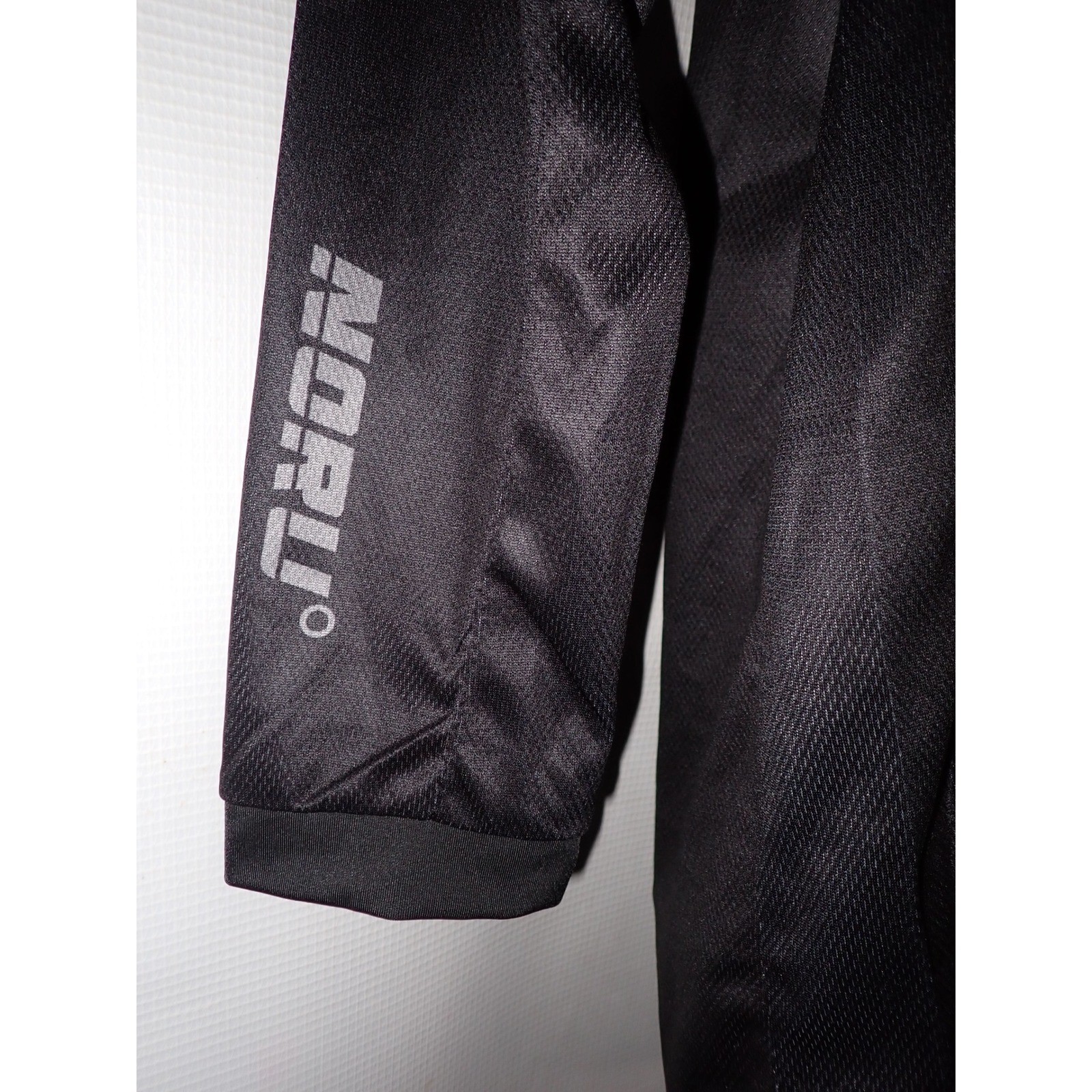 NORU Men’s Sugo Off Road Jersey Black Large Motorcycle Motocross Performance