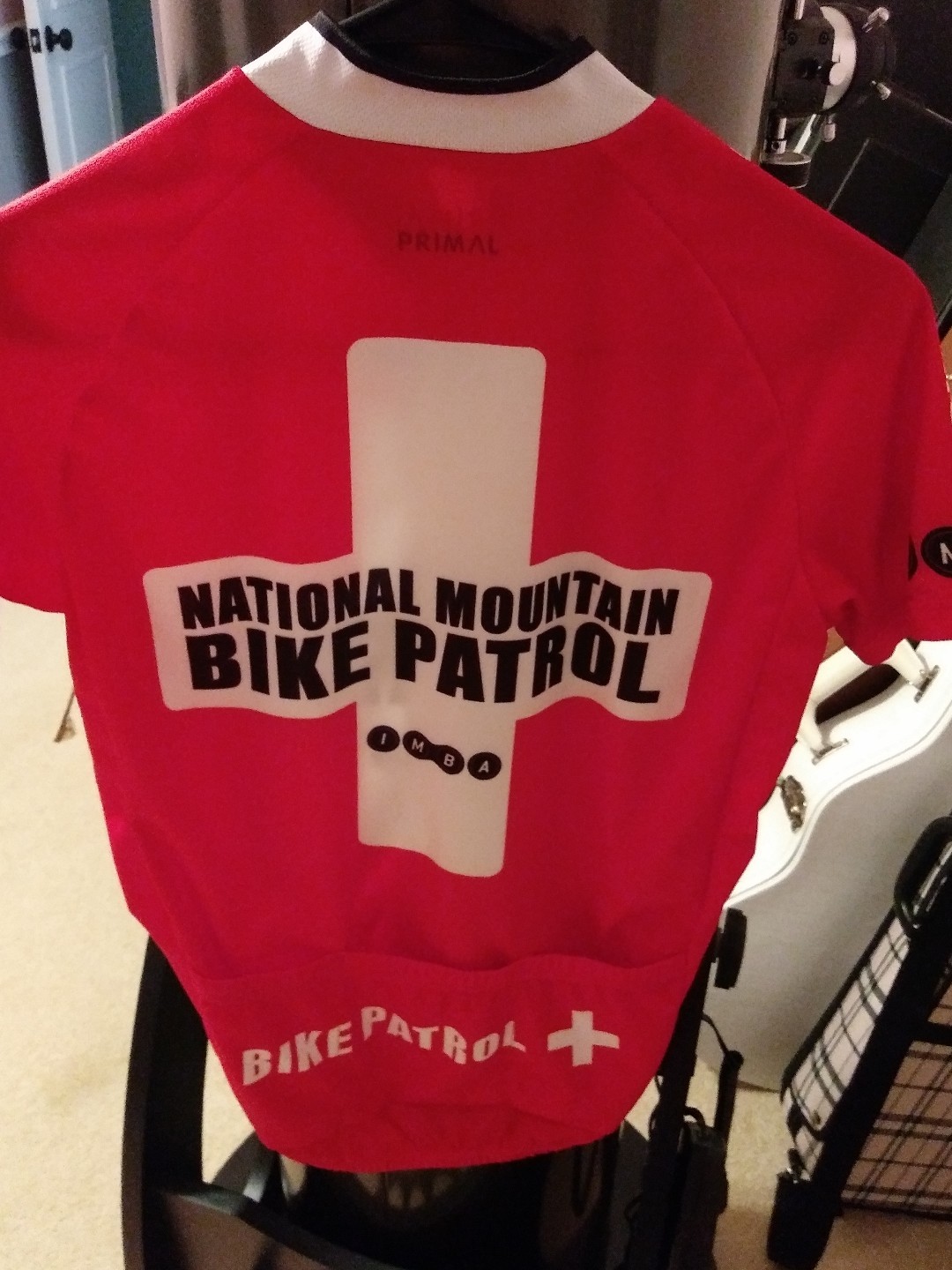 Cycling jersey imba FREE patrol socks too!
