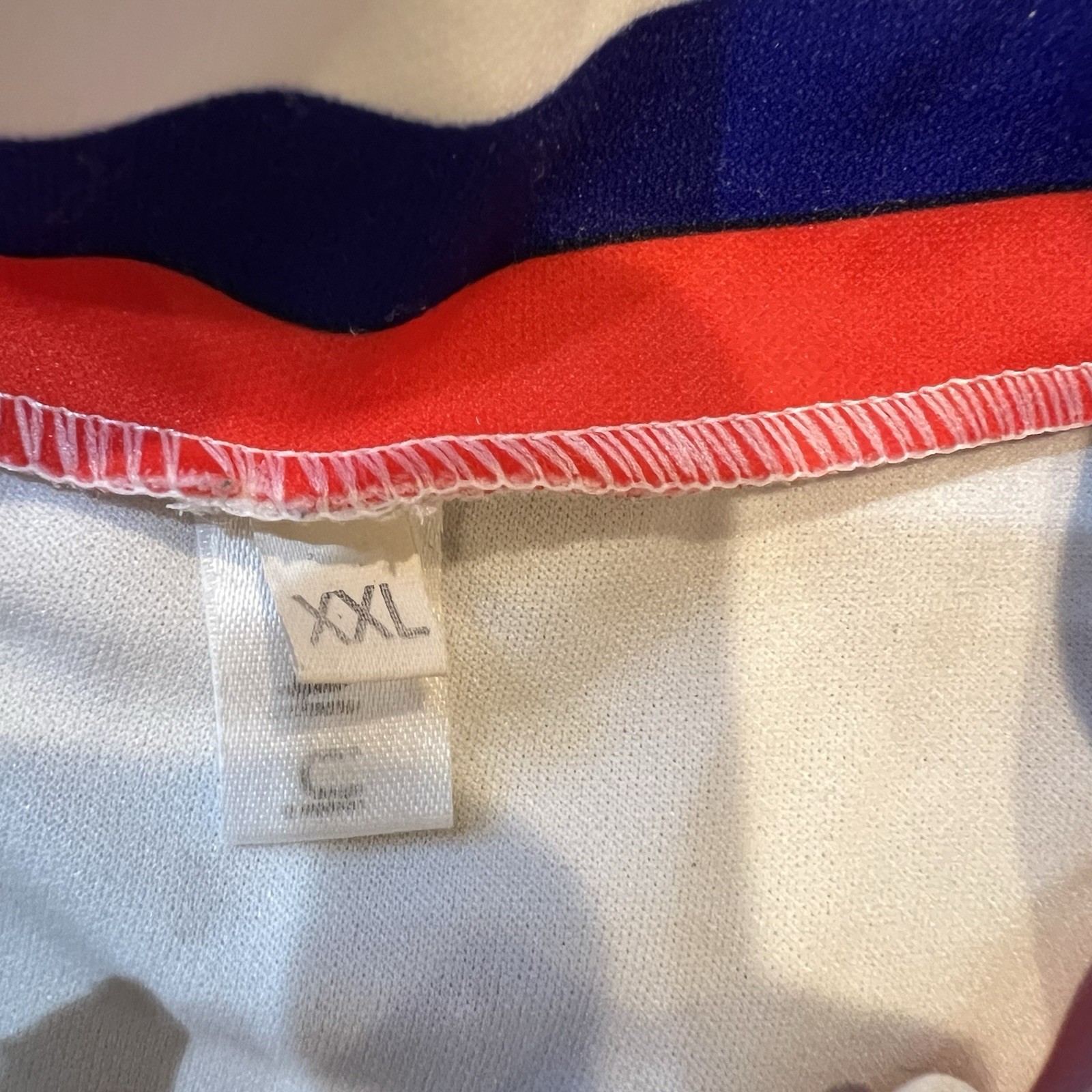 Vintage Castelli Le Tour Mens XL White Cycling Jersey Top 1/4 zip Made In Italy