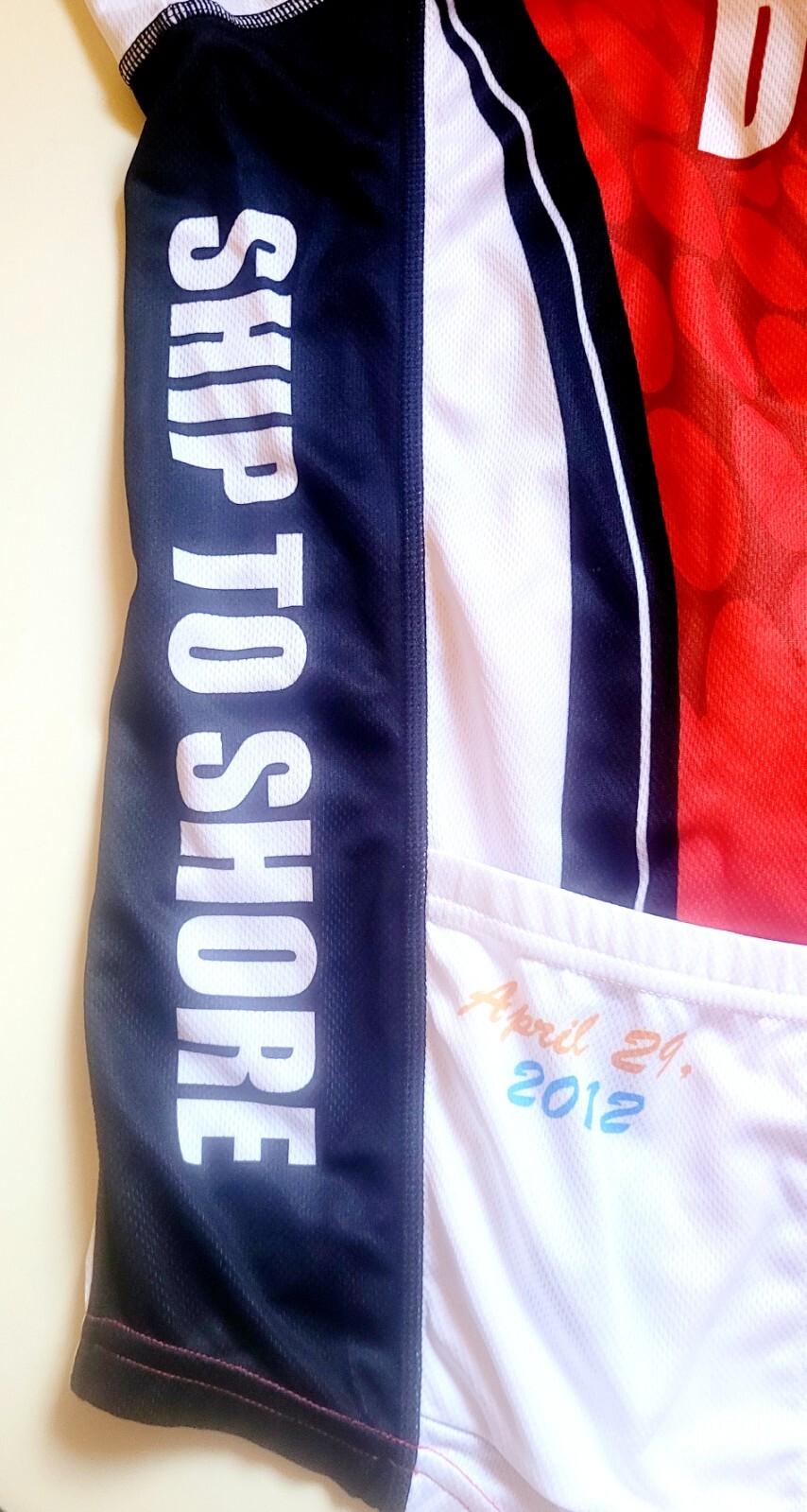 Red Rider American Diabetes Association Cycling Jersey Men’s Small Free Shipping
