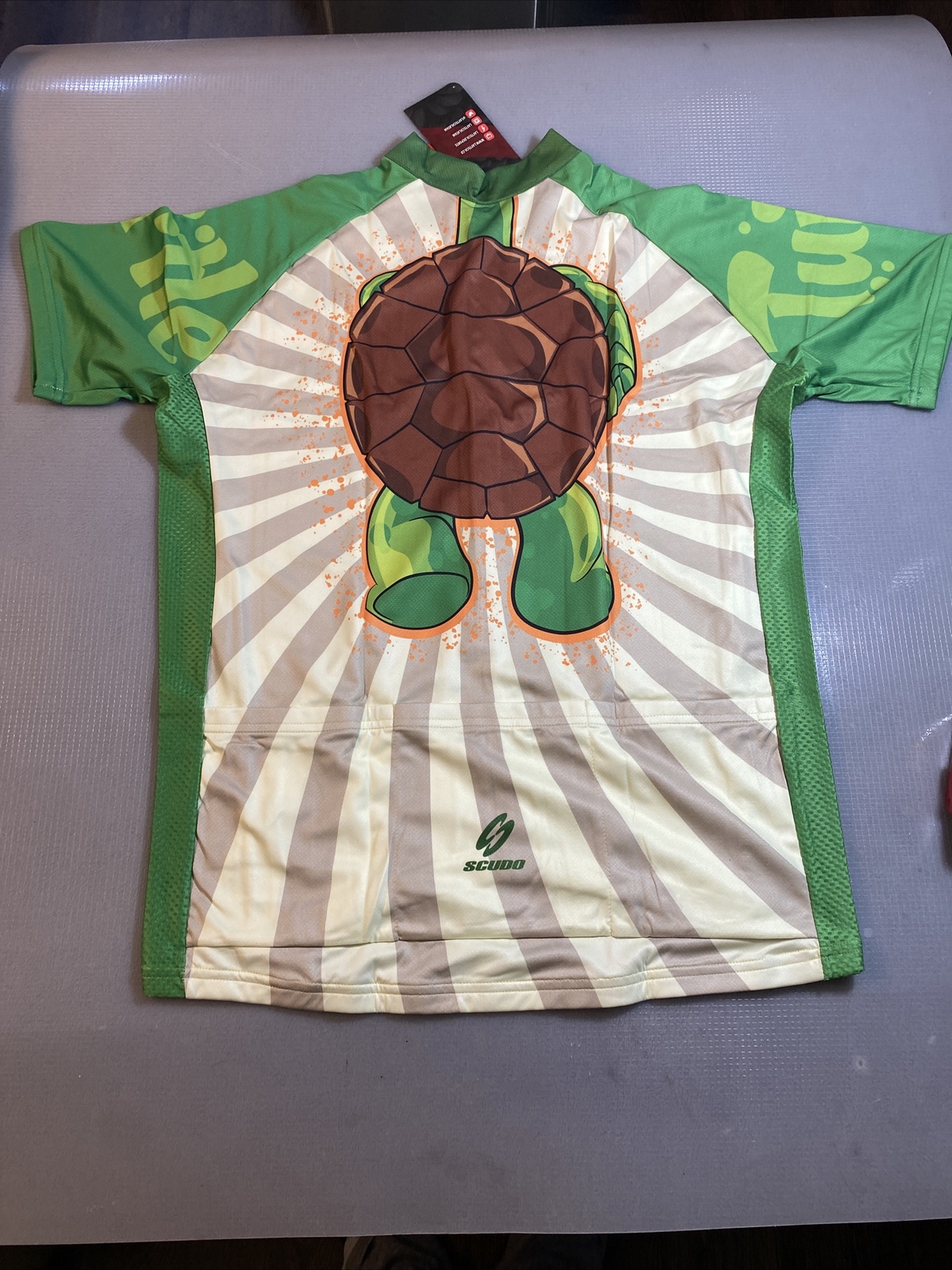 ScudoPro turtle cycling jersey XLarge XL (8589-1)