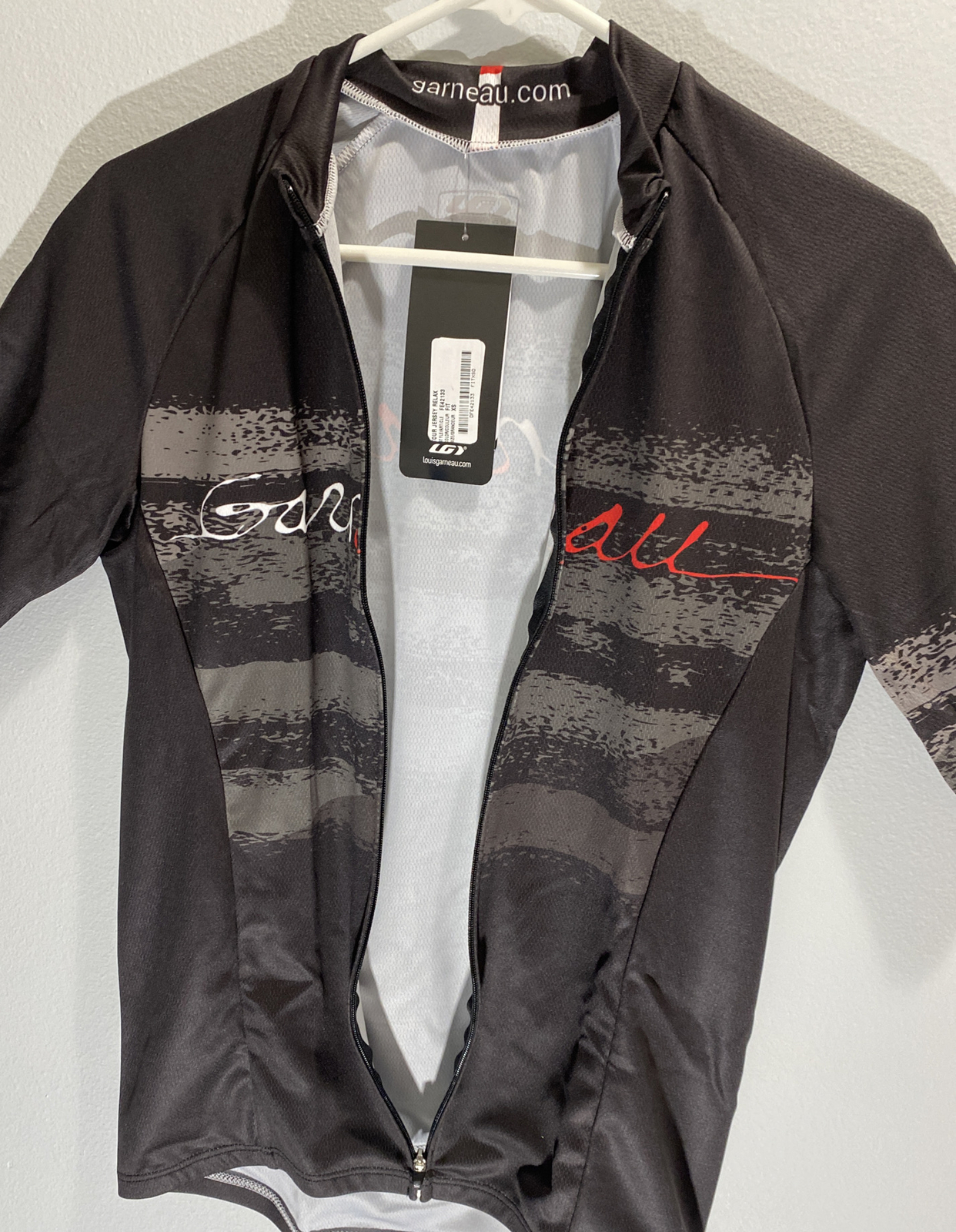 Louis Garneau Tour Bike Jersey Relax fit XS Mens Biking Cycling Road Racing New
