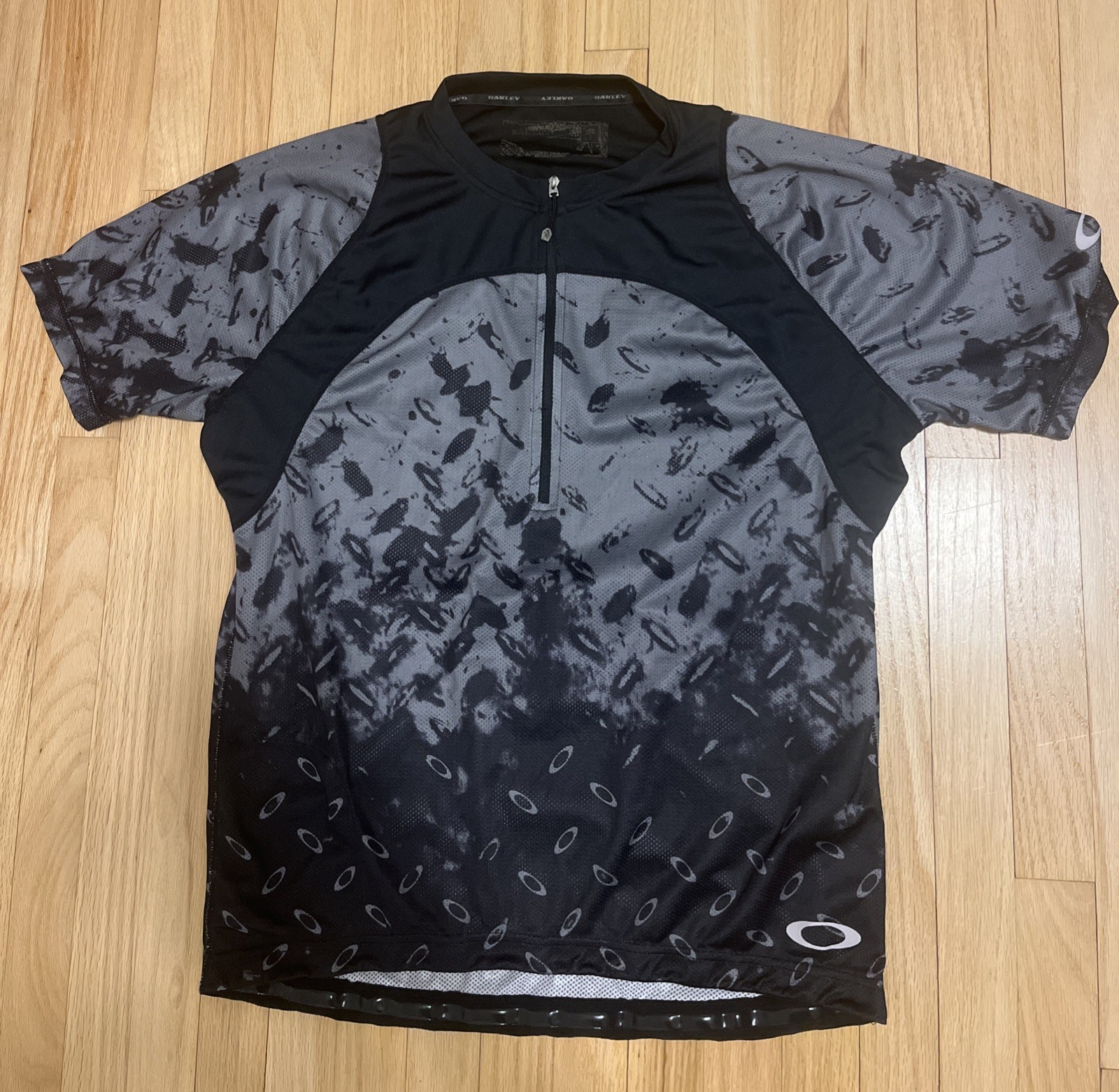 Vintage Oakley Cycling Jersey Tactical Field Gear Bush Pilot Camo XL