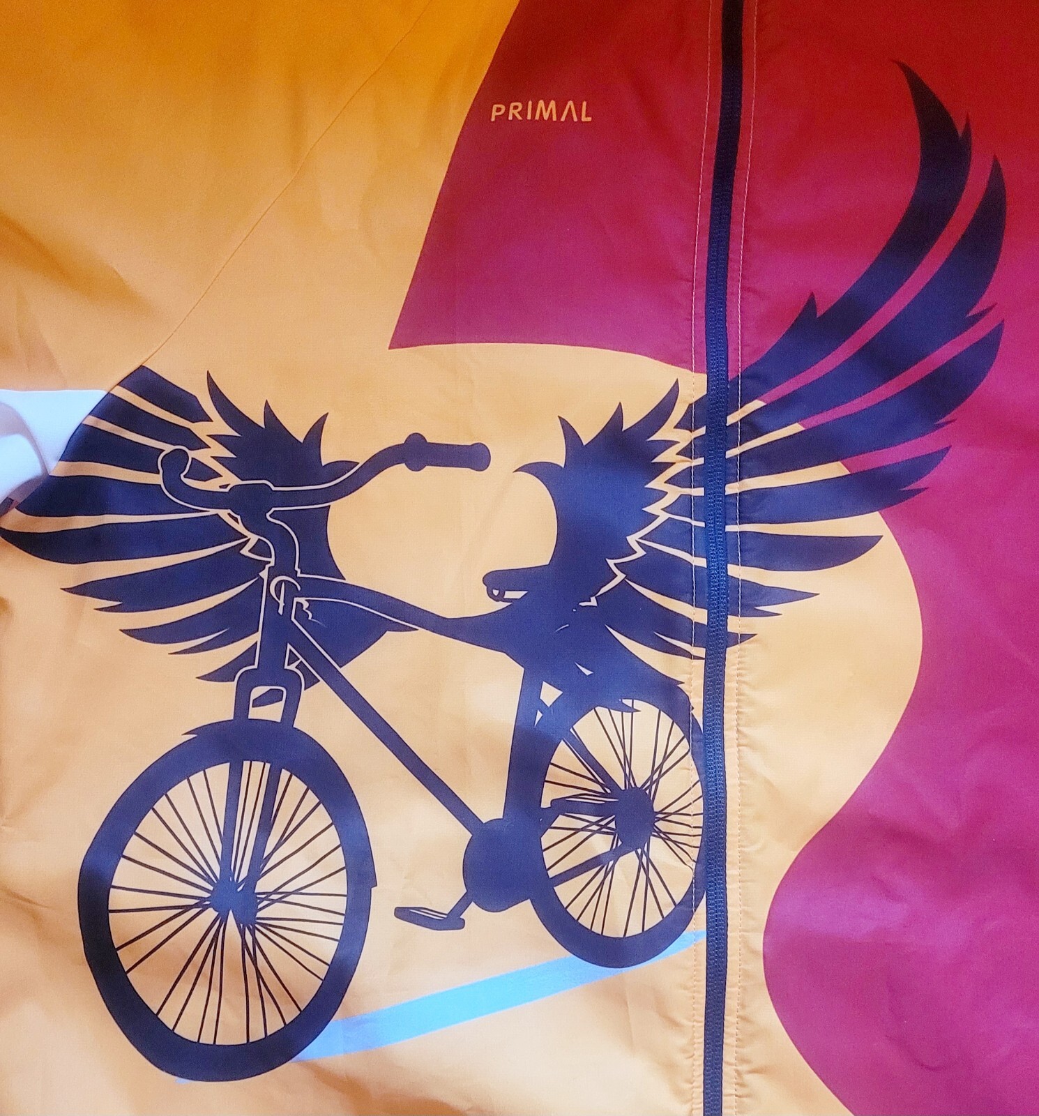 Pegasus Bike Tours Cycling Jacket Primal Wind Breaker New Large Free Shipping