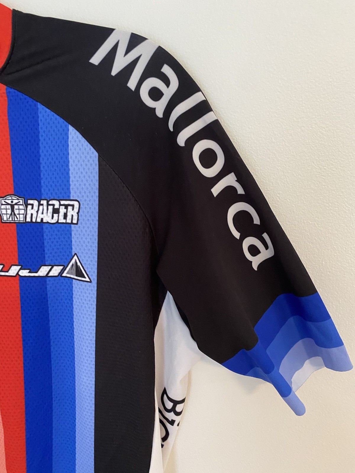 Fred Rompelberg BioRacer Cyclist Bike Shirt Mallorca Fred 268KM SZ 4/L