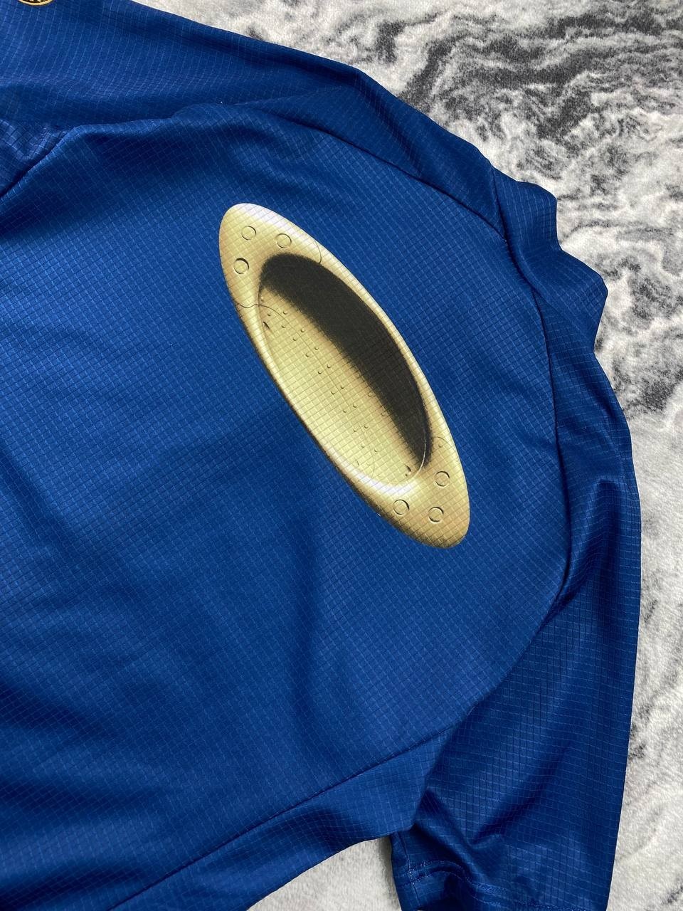 Vintage Oakley Software Cycling Jersey Half-Zip Men Size S Blue