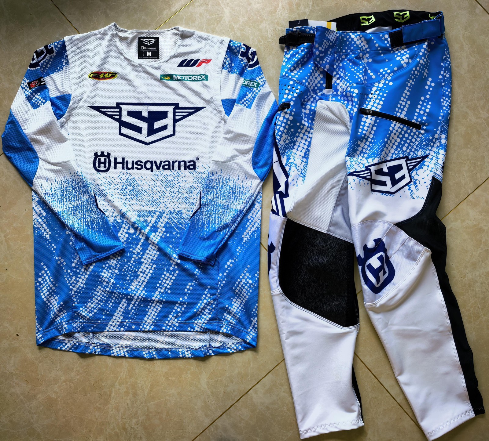 2026 HARD Wear Husqvarna MX Gear Set Off-Road Motocross Jersey & Pants Kit