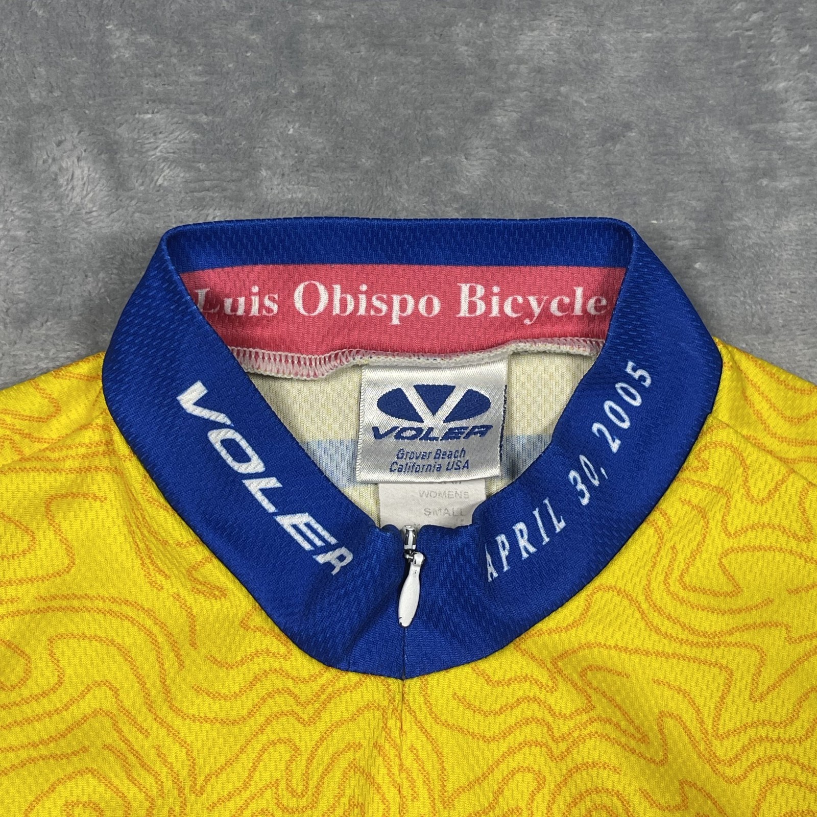 2005 Voler Wildflower Century SLOBC Cycling Jersey Women’s Small Made in USA