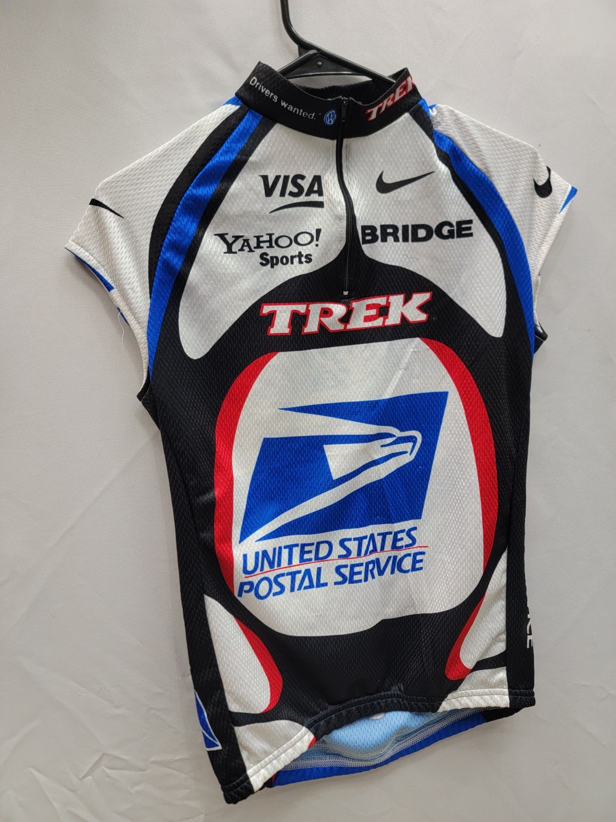 Rare Nike USPS Lance Armstrong Vintage Tour The France Jersey Size Small