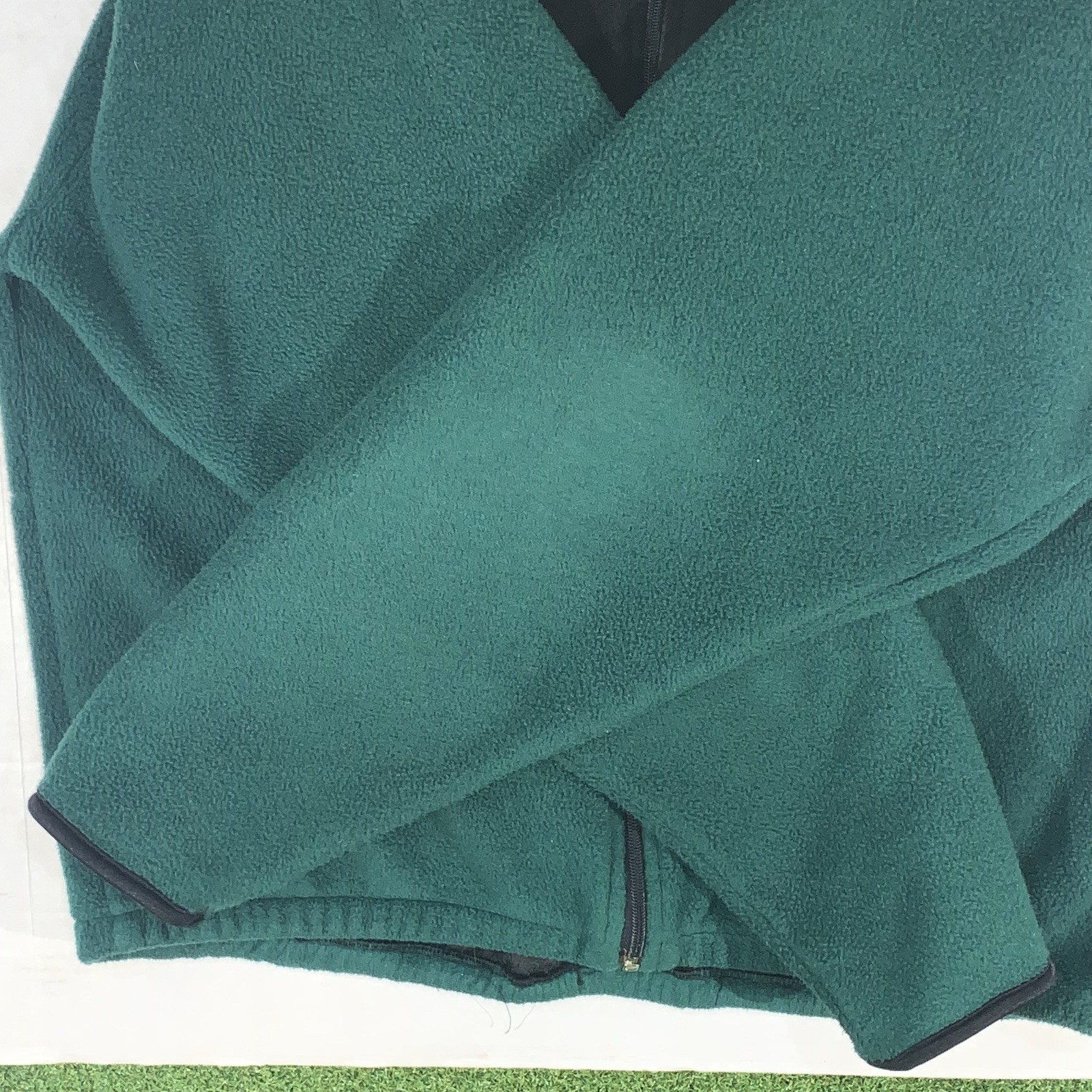 VTG Giant USA Made Polartec Full Zip Color Block Fleece Sweatshirt – XL