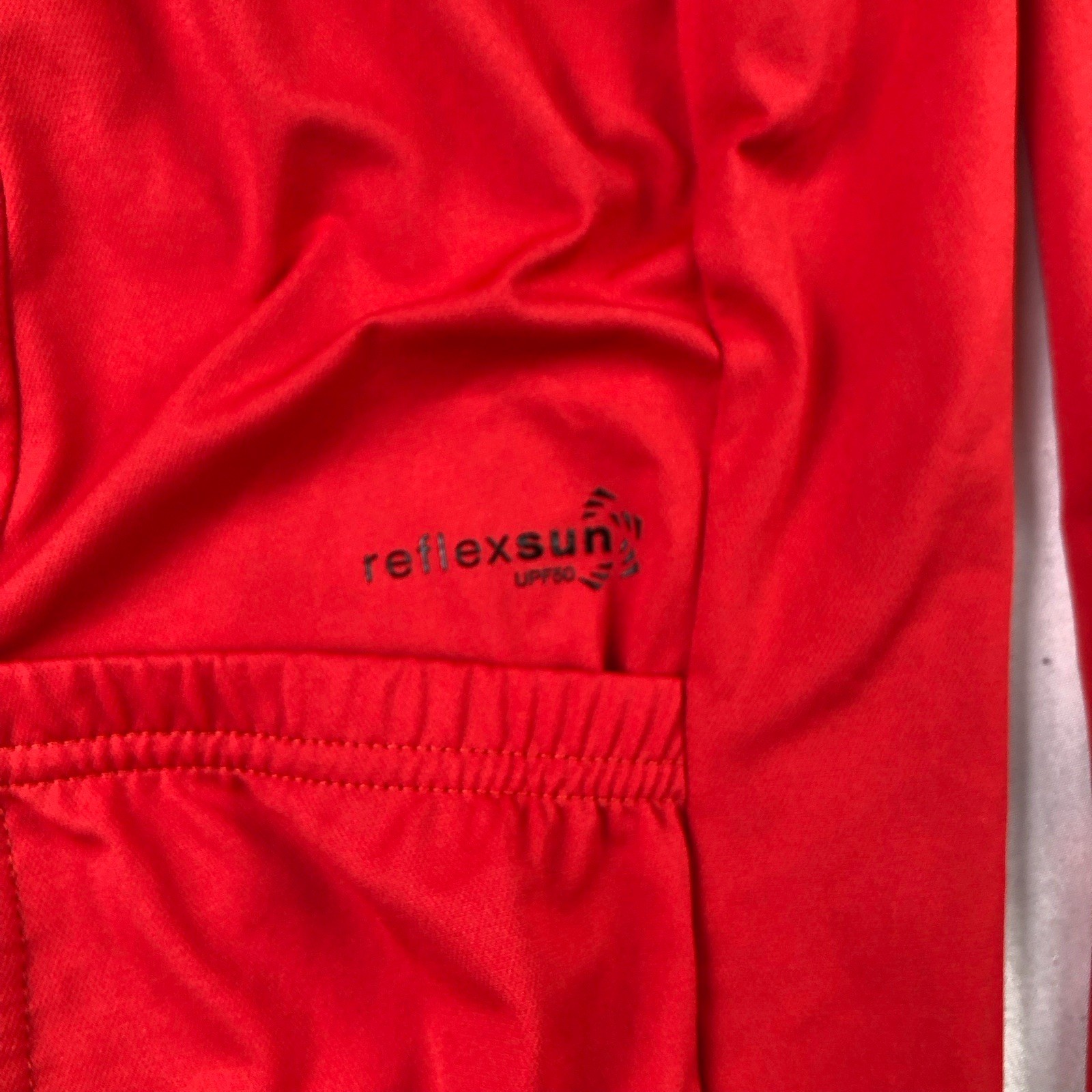 Specialized Mens Medium Red Long Sleeve Cycling Road Bike Full Zip Jersey