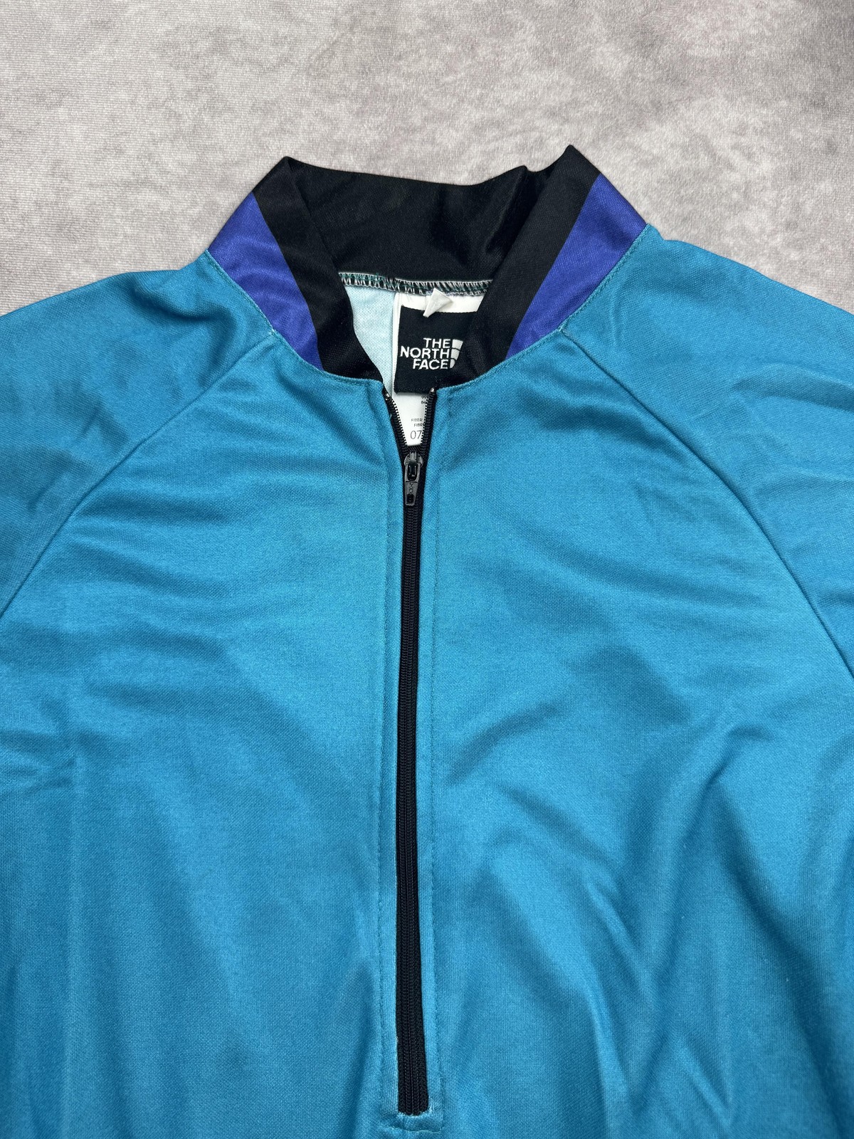 Vintage The North Face Cycling Jersey Small USA Made 90s Bike Shirt Tee