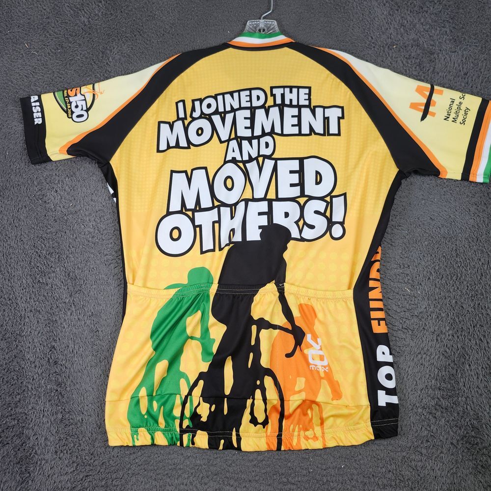 BP MS 150 Houston-Austin 2010 Cycling Jersey Top Fundraiser Bike Race XL