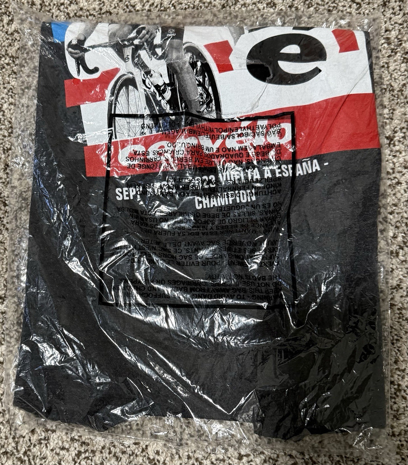 Cervelo Bicycles Sepp Kuss La Vuelta & Caledonia T Shirts Size Small