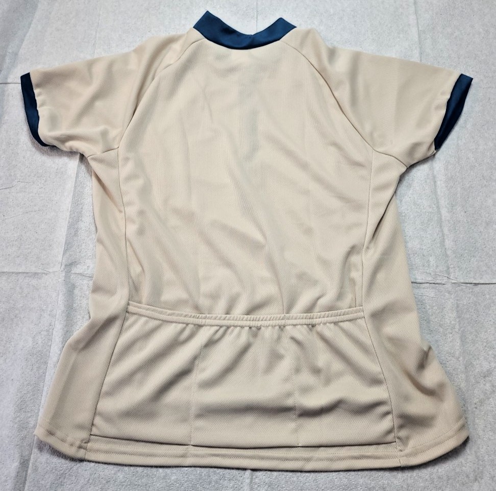 ASCENT Women’s Pro Jersey – Medium – Tan/Blue