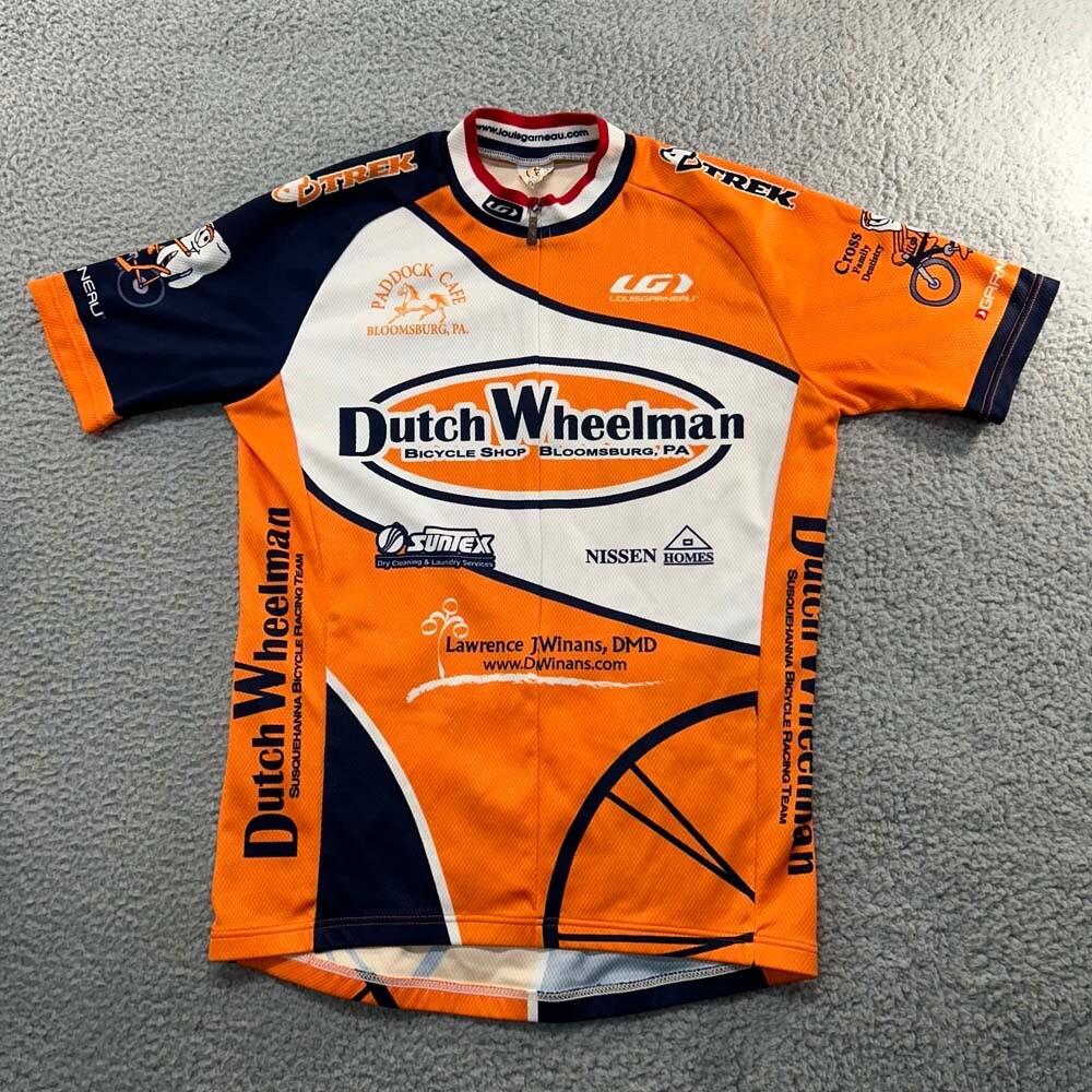 Louis Garneau Cycling Jersey Womens Petite Small Dutch Wheelman PA Bloomsburg